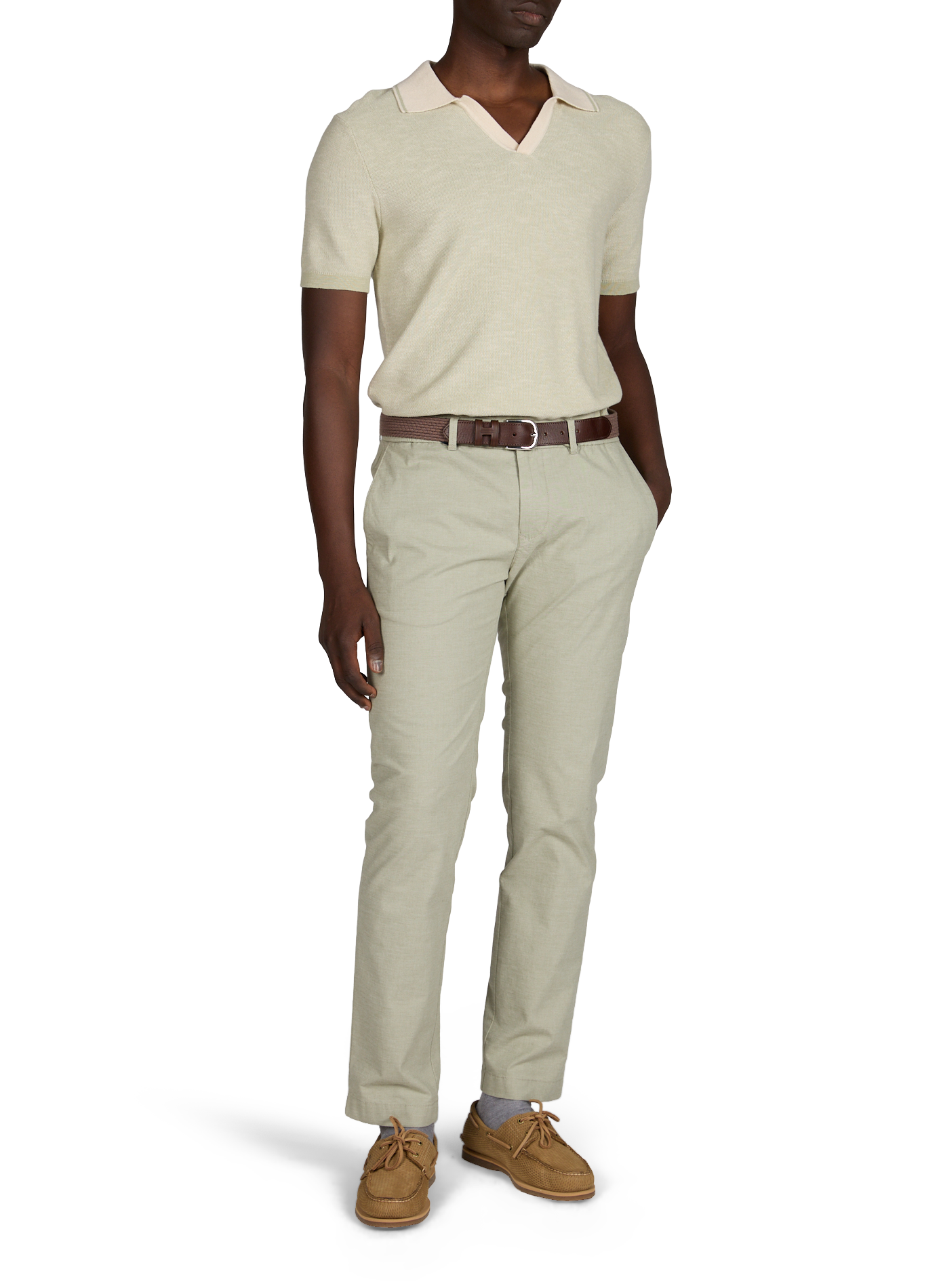  Cotton polo shirt  PIERRE CARDIN Green