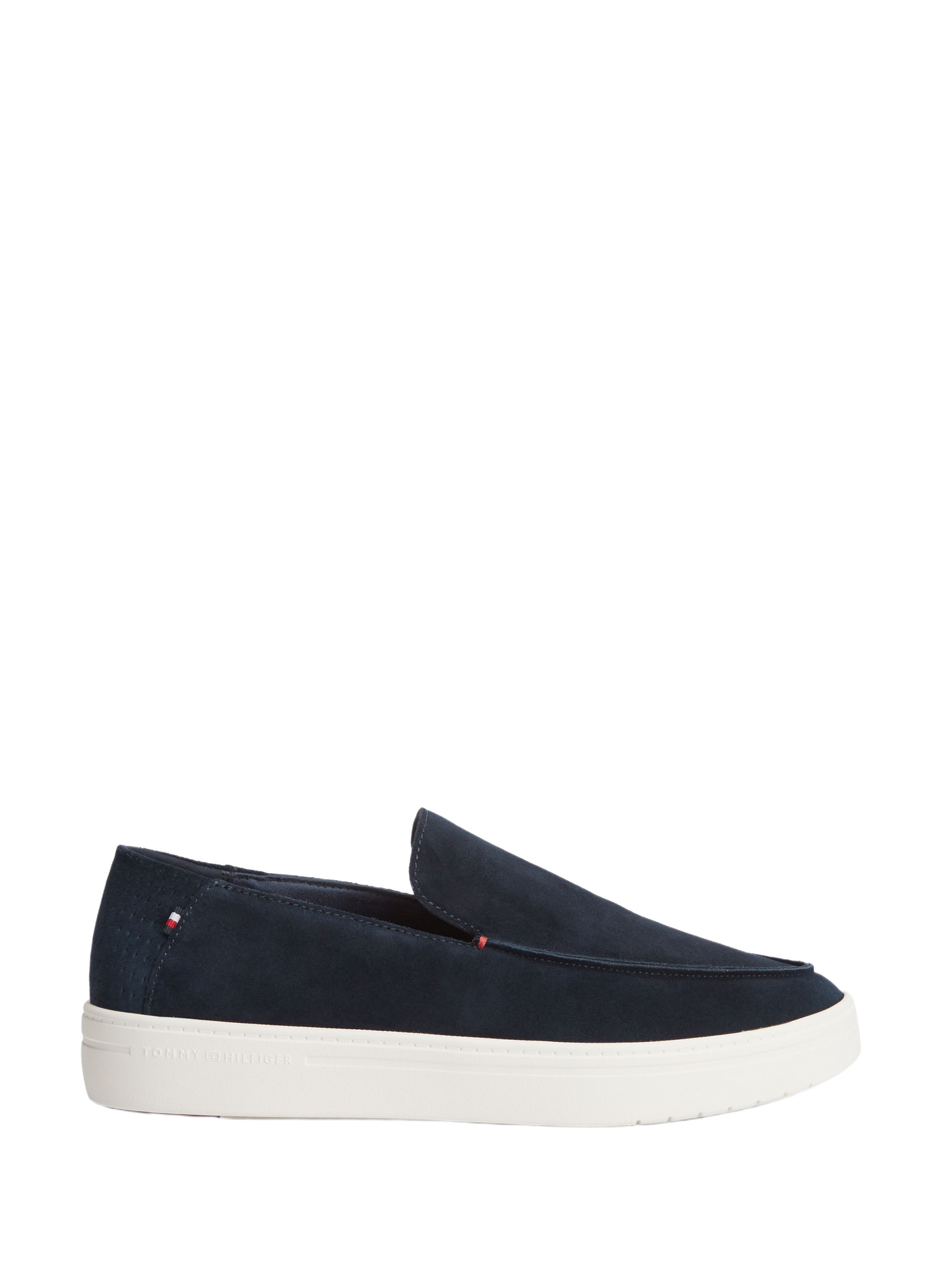 Mokassins mit Belüftung aus Leder TOMMY HILFIGER Blau
