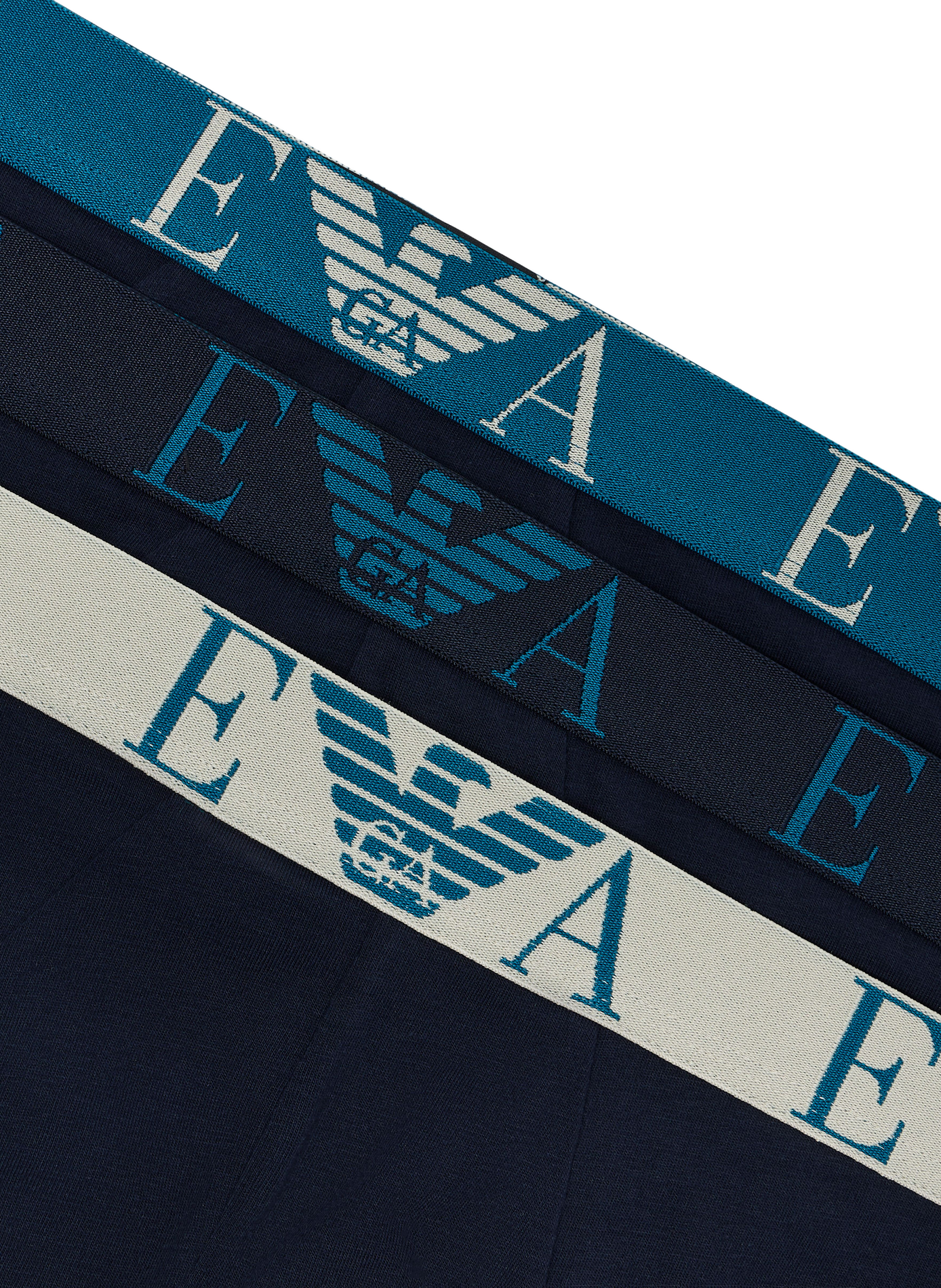 Set of three briefs EMPORIO ARMANI Blue