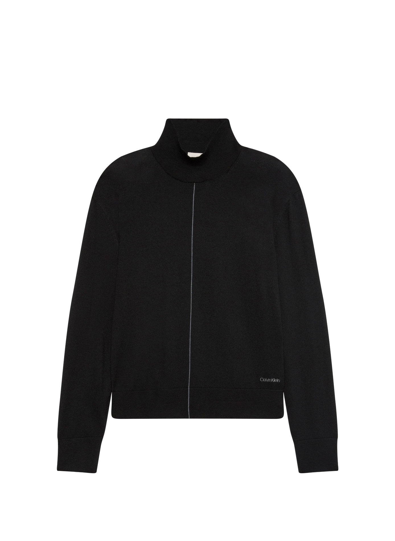 Oversize Pullover mit Stehkragen CALVIN KLEIN Schwarz
