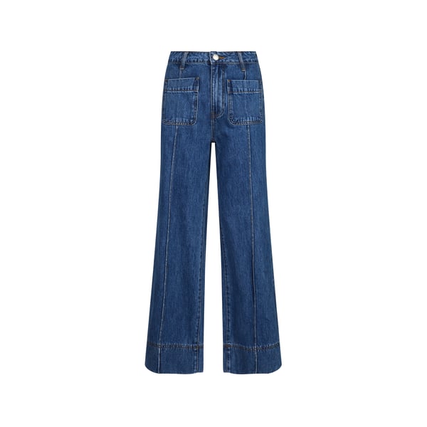 Jean flare Rick taille haute en coton Jean flare Rick taille haute en coton