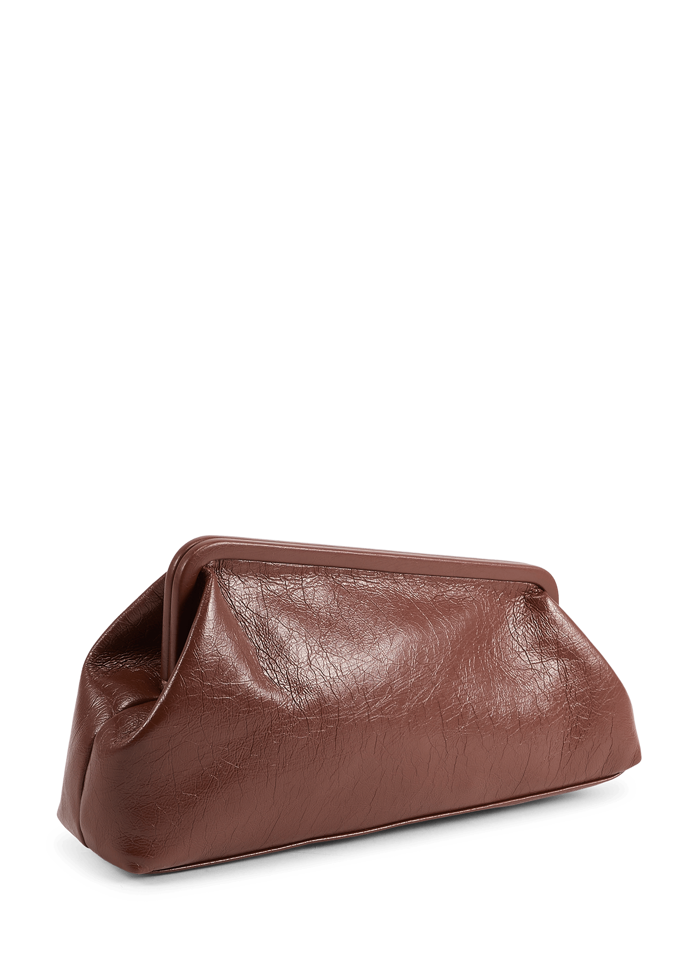Asymmetrische Tsanna Clutch TOPSHOP Braun