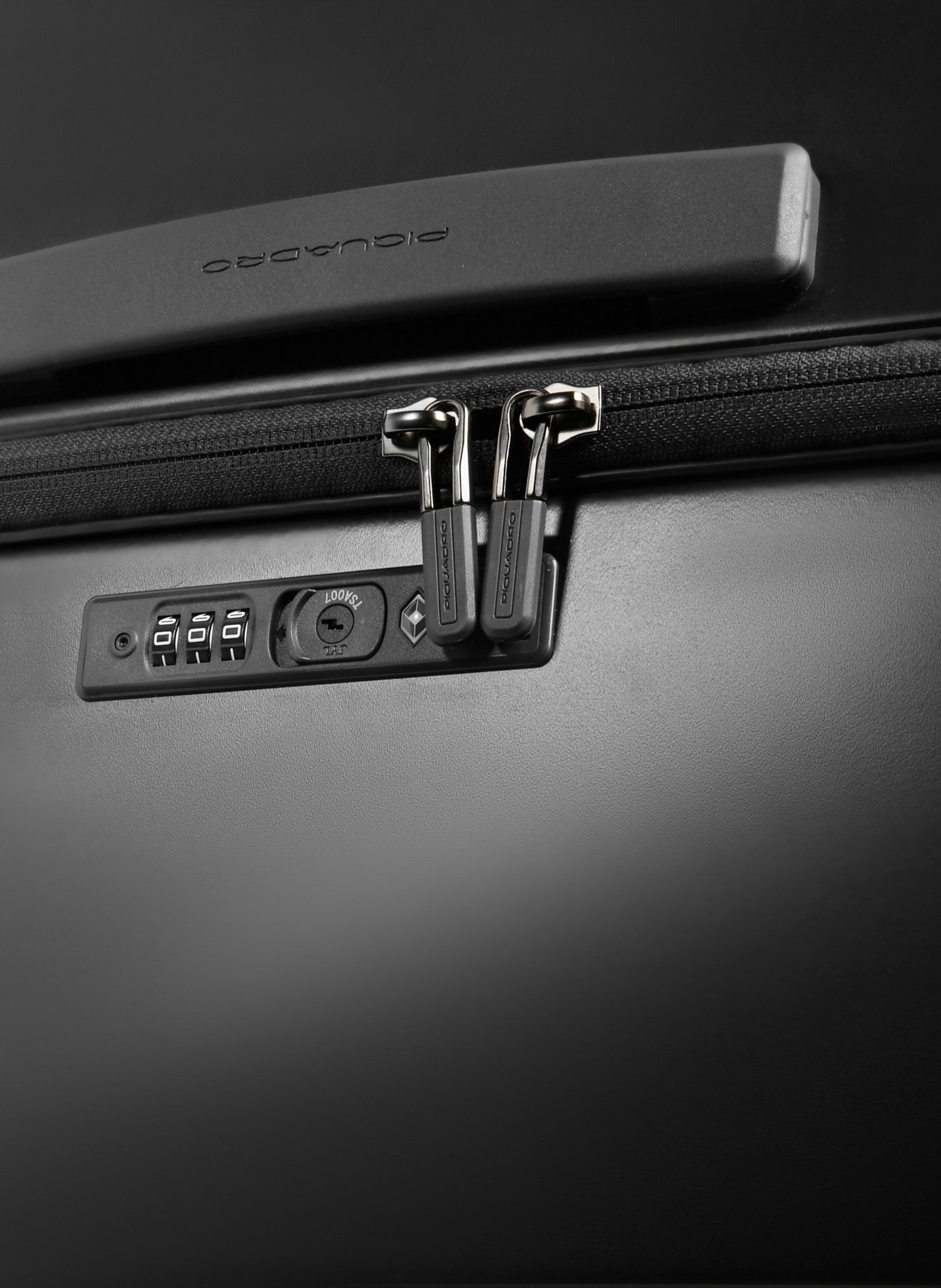 Grande valise à 4 roues, extensible PIQUADRO Noir