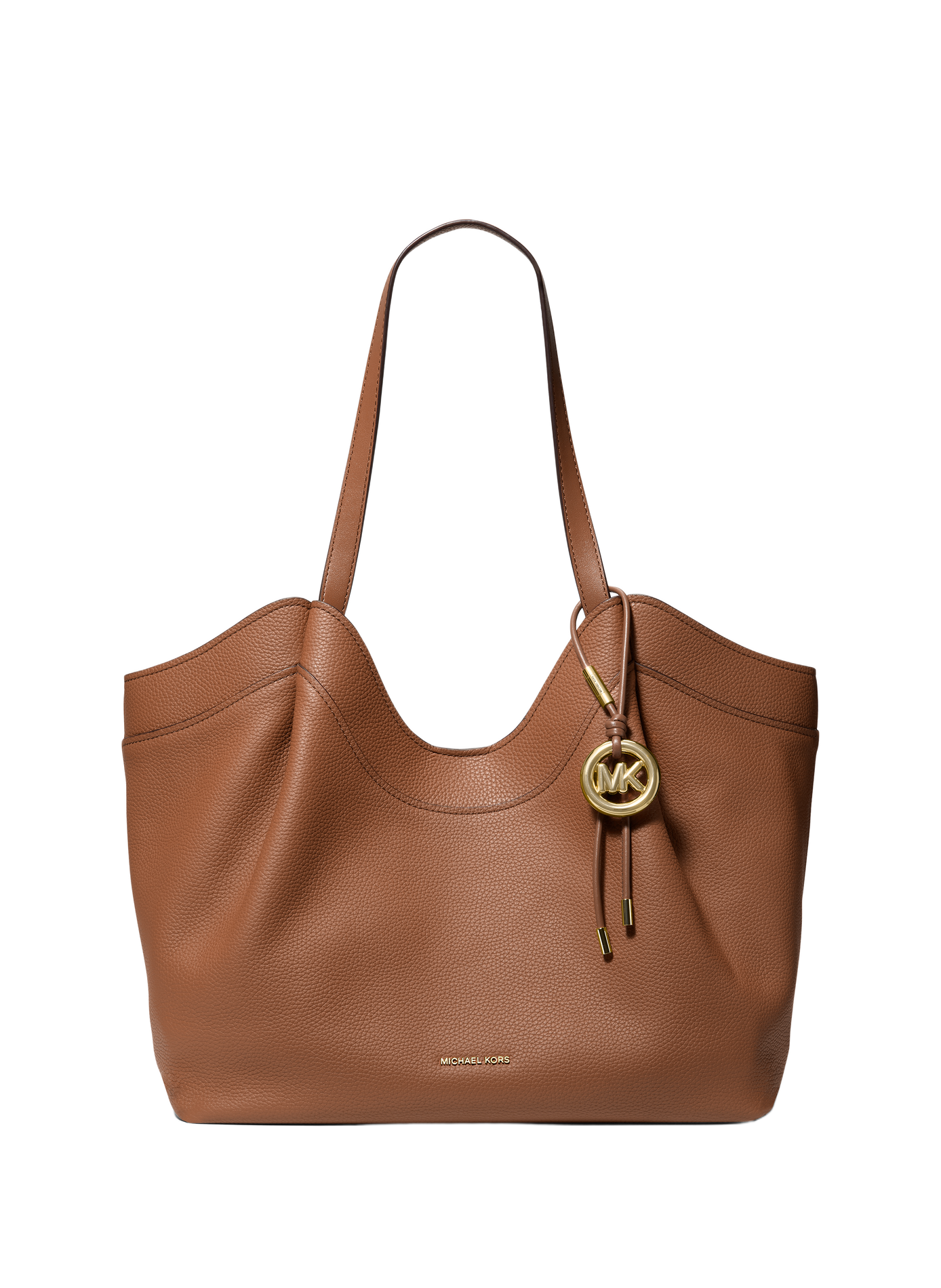Leather shoulder bag MICHAEL KORS Brown