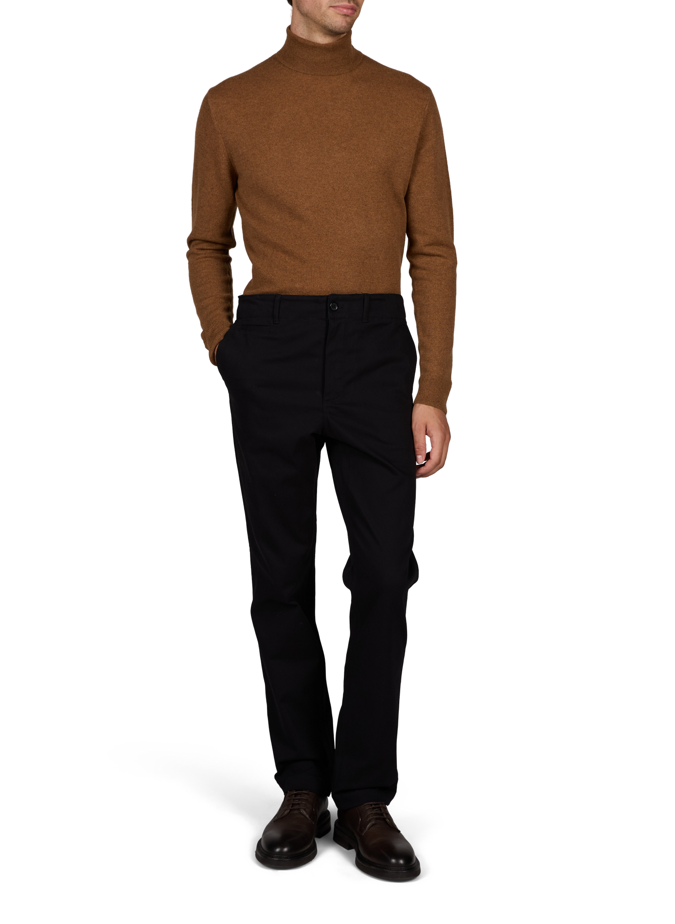 Buttoned cashmere Jumper AU PRINTEMPS PARIS Brown