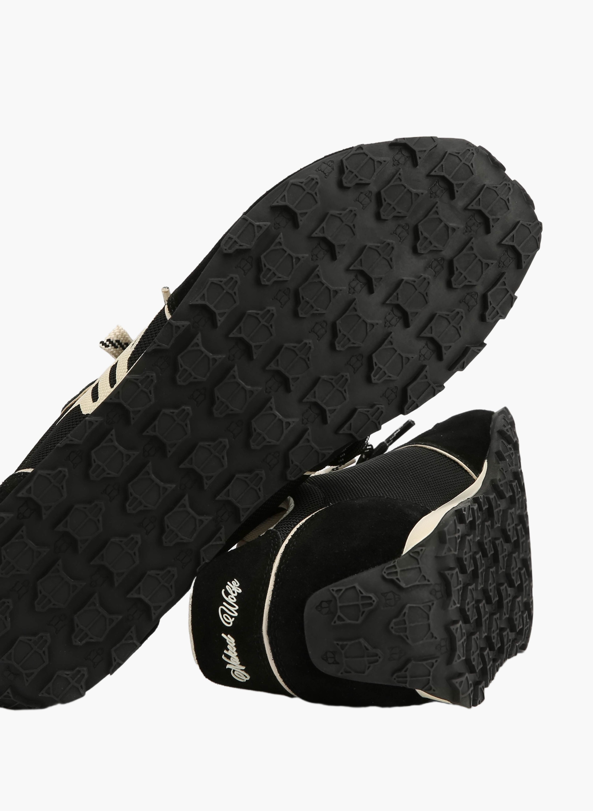 Baskets lightning en mesh NAKED WOLFE Noir