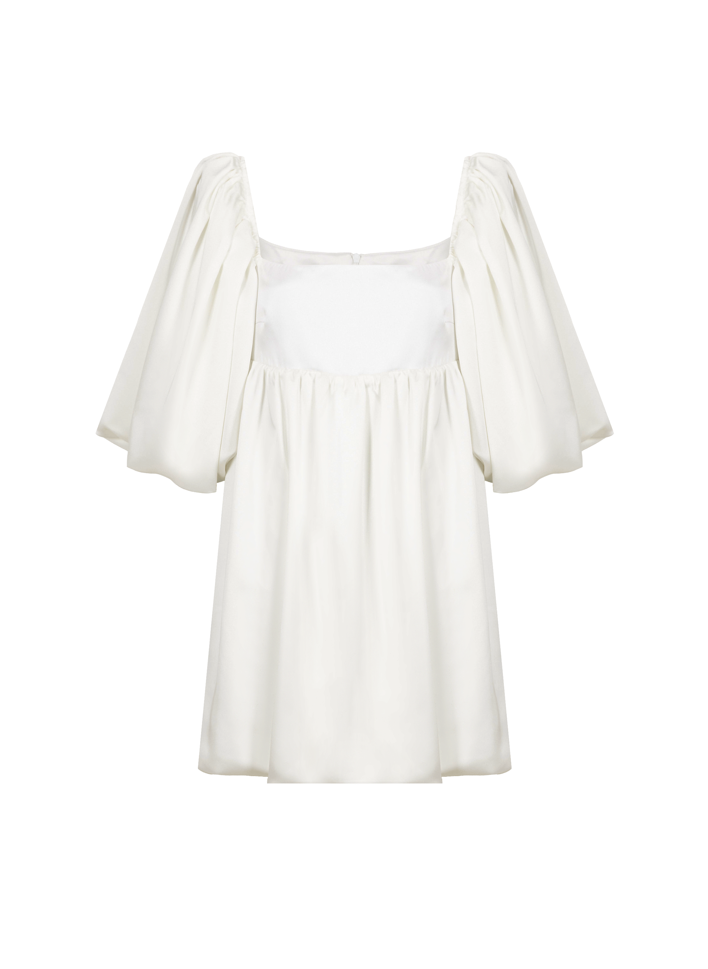 Mini robe satinée