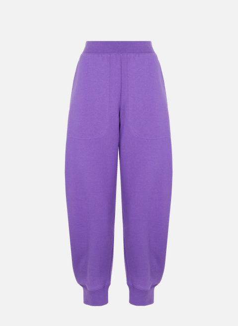 Calder Cotton Jersey Sweatpants VioletTIBI 