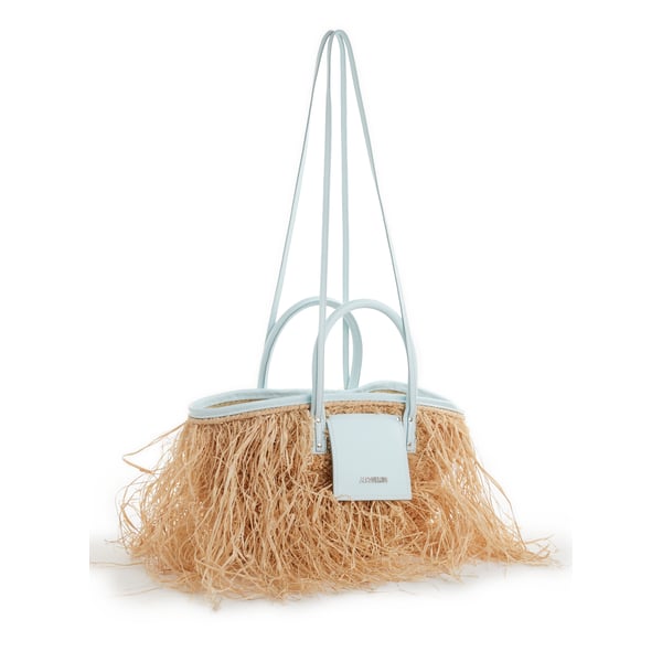 Le panier soli en raphia