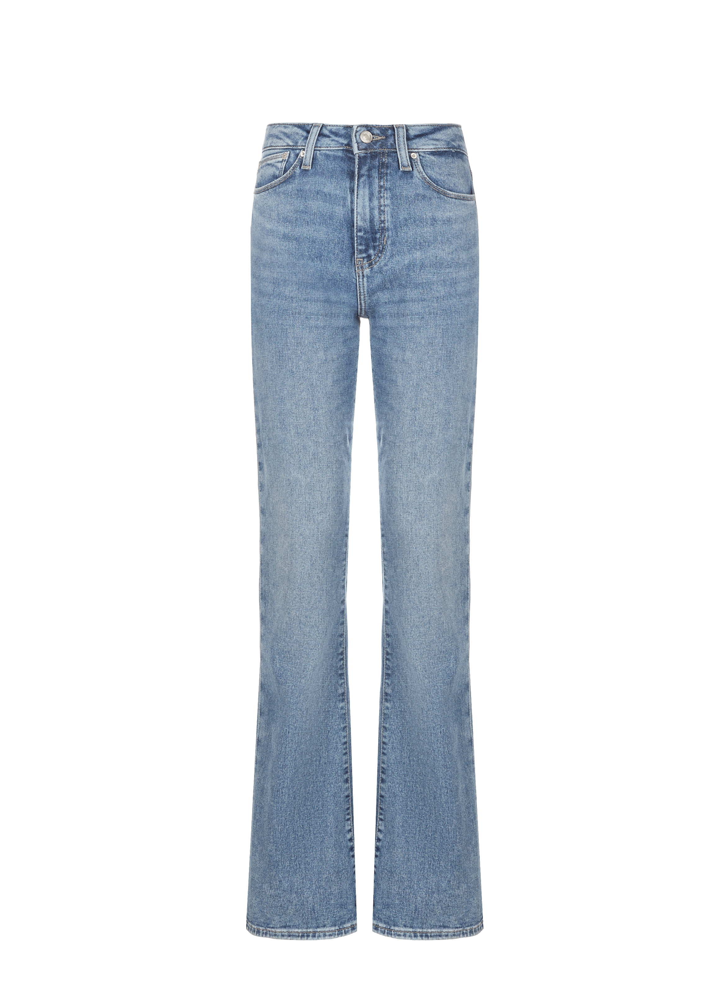 Jean flare taille haute