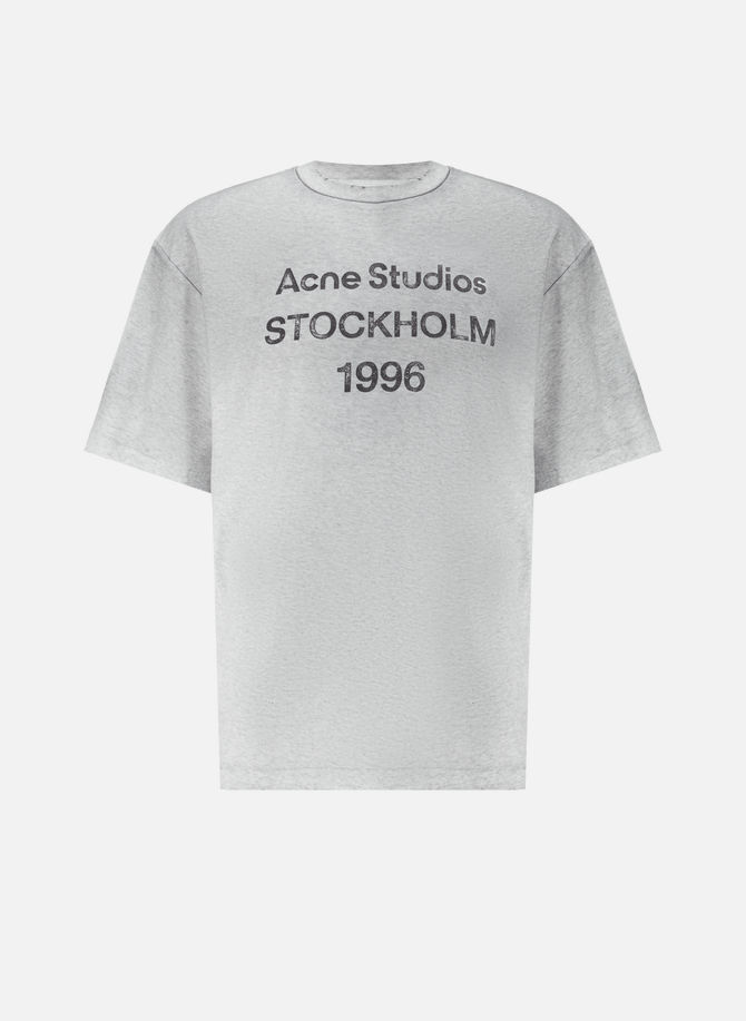 Tee-shirt à imprimé en coton  ACNE STUDIOS