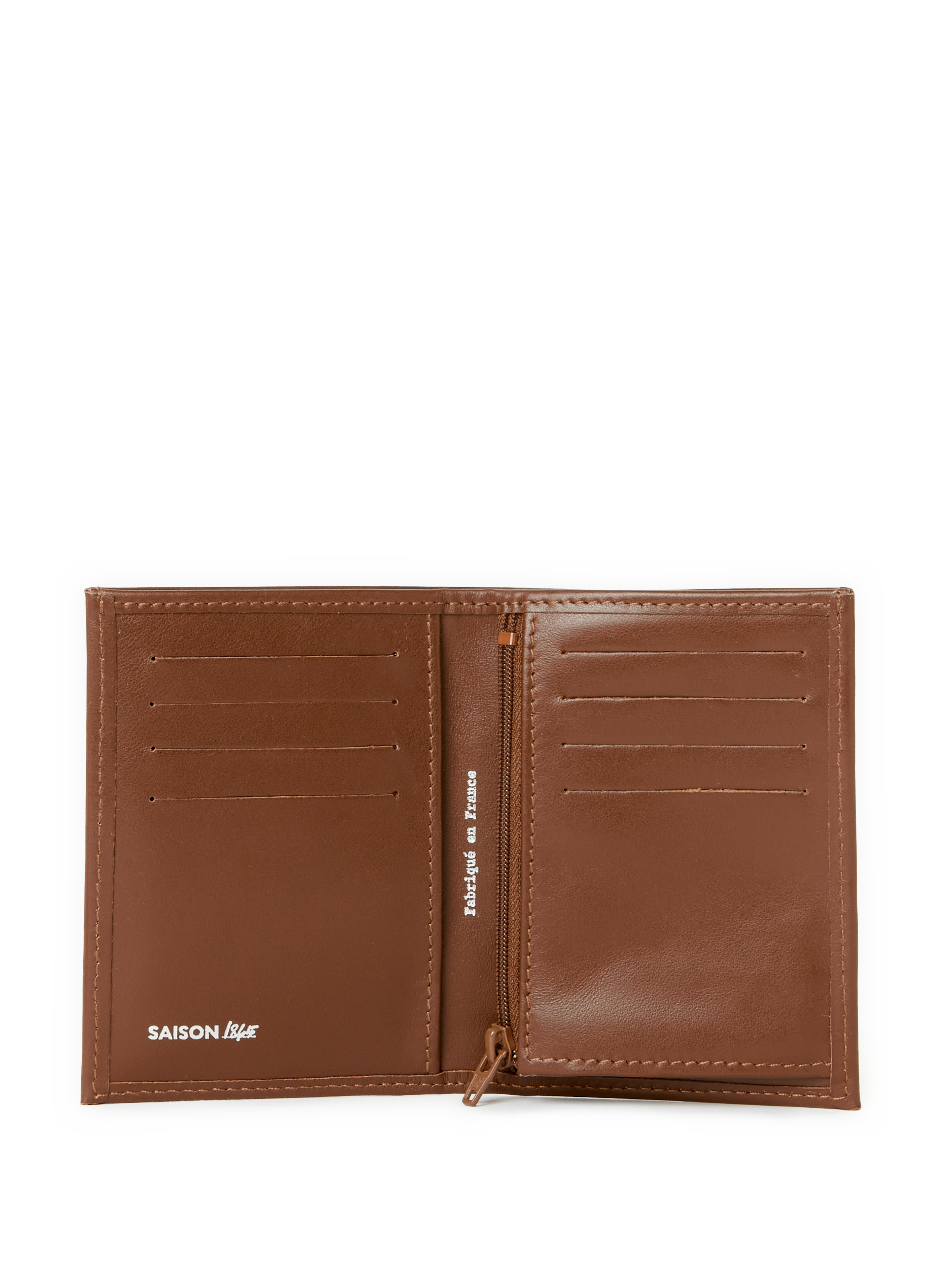 Porte-carte en cuir  SAISON 1865 Marron