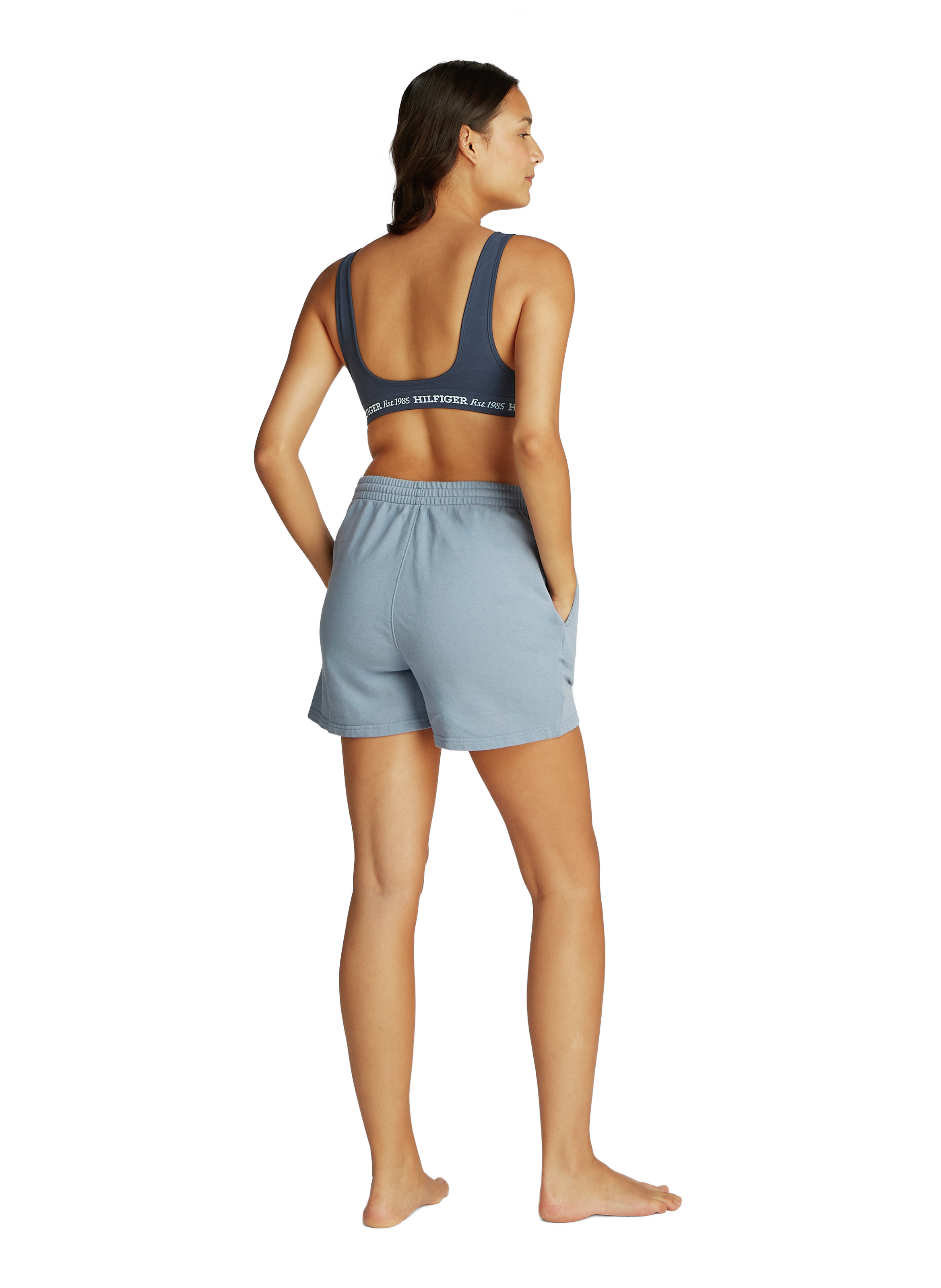 Brassière décolleté en u TOMMY HILFIGER Bleu