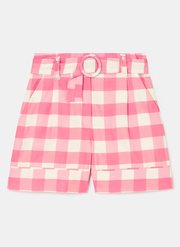 Short vichy - shelby Rose by TARA JARMON TARA JARMON Short vichy - shelby Rose