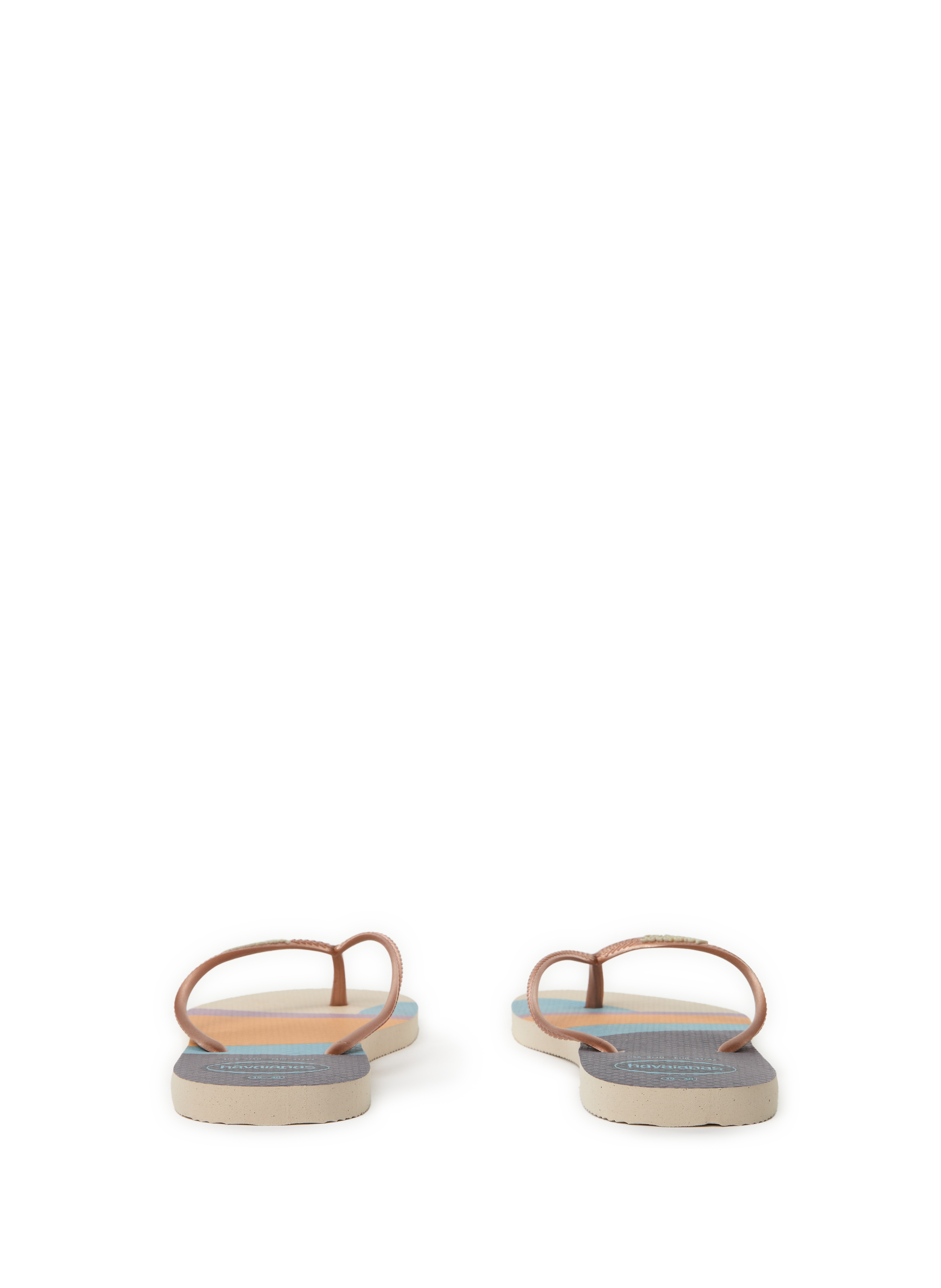 Slim Palette Glow flip flops HAVAIANAS Beige