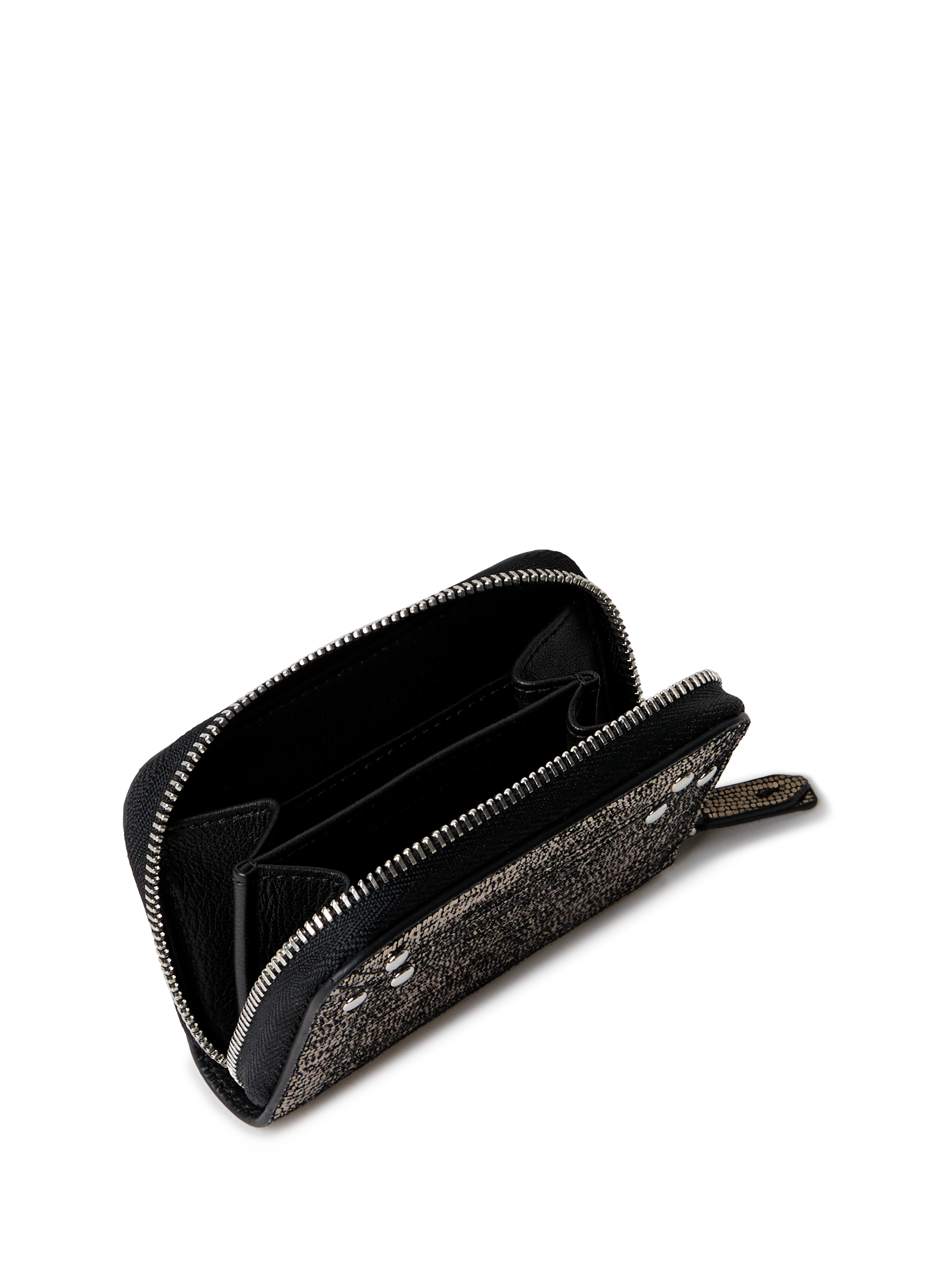 Porte-monnaie Henri en cuir JÉRÔME DREYFUSS Doré