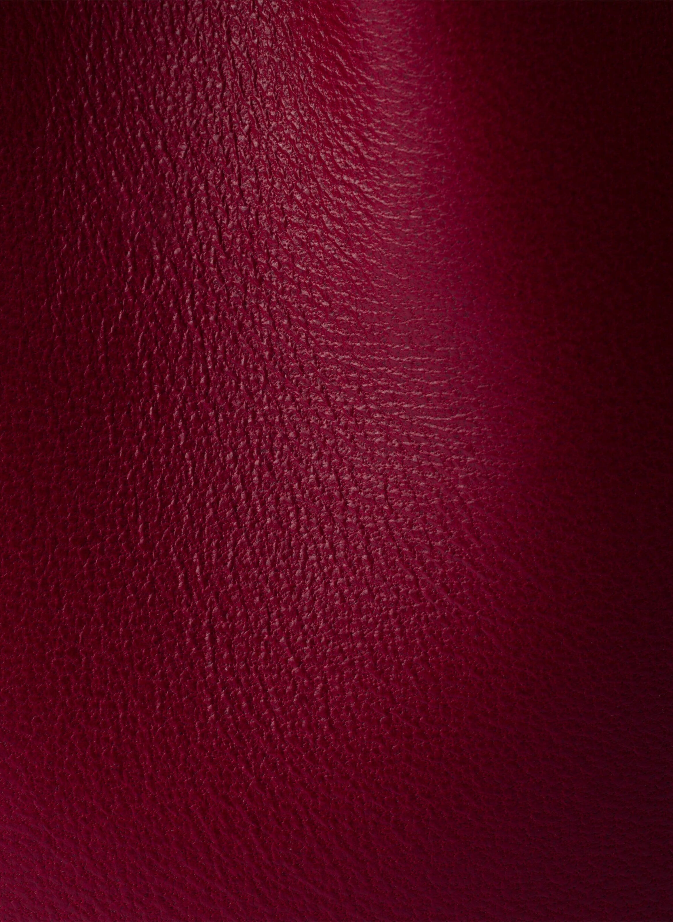 Petit sac seau en cuir nappa PRADA Rouge