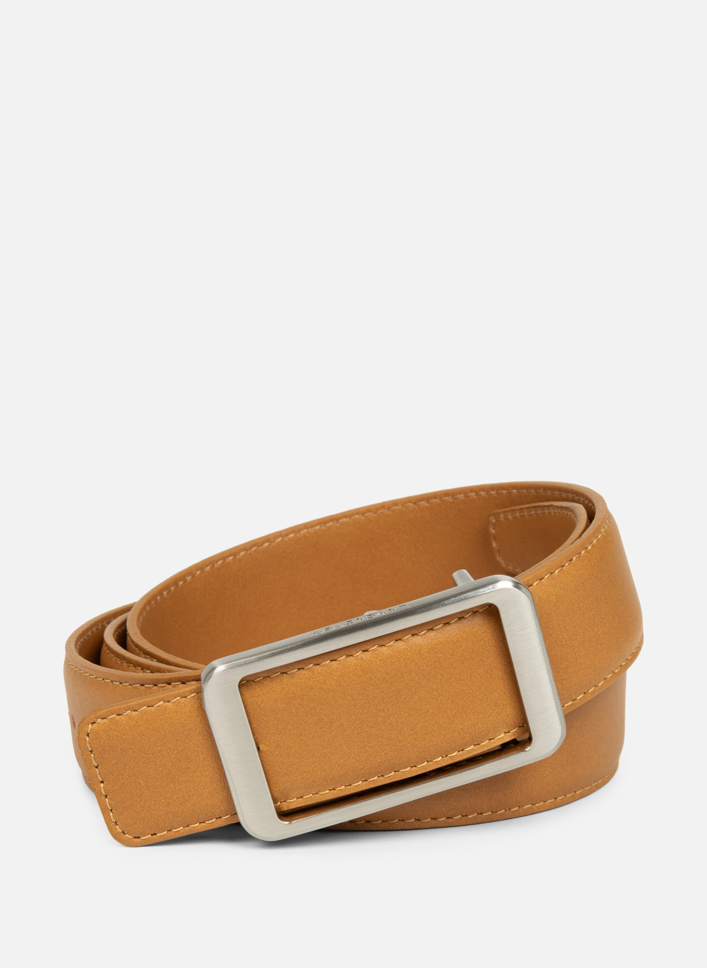 Belt - Ceinture Cuir Lisse Femme LANCASTER Brown