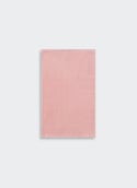 Serviette invité en coton biologique  Rose