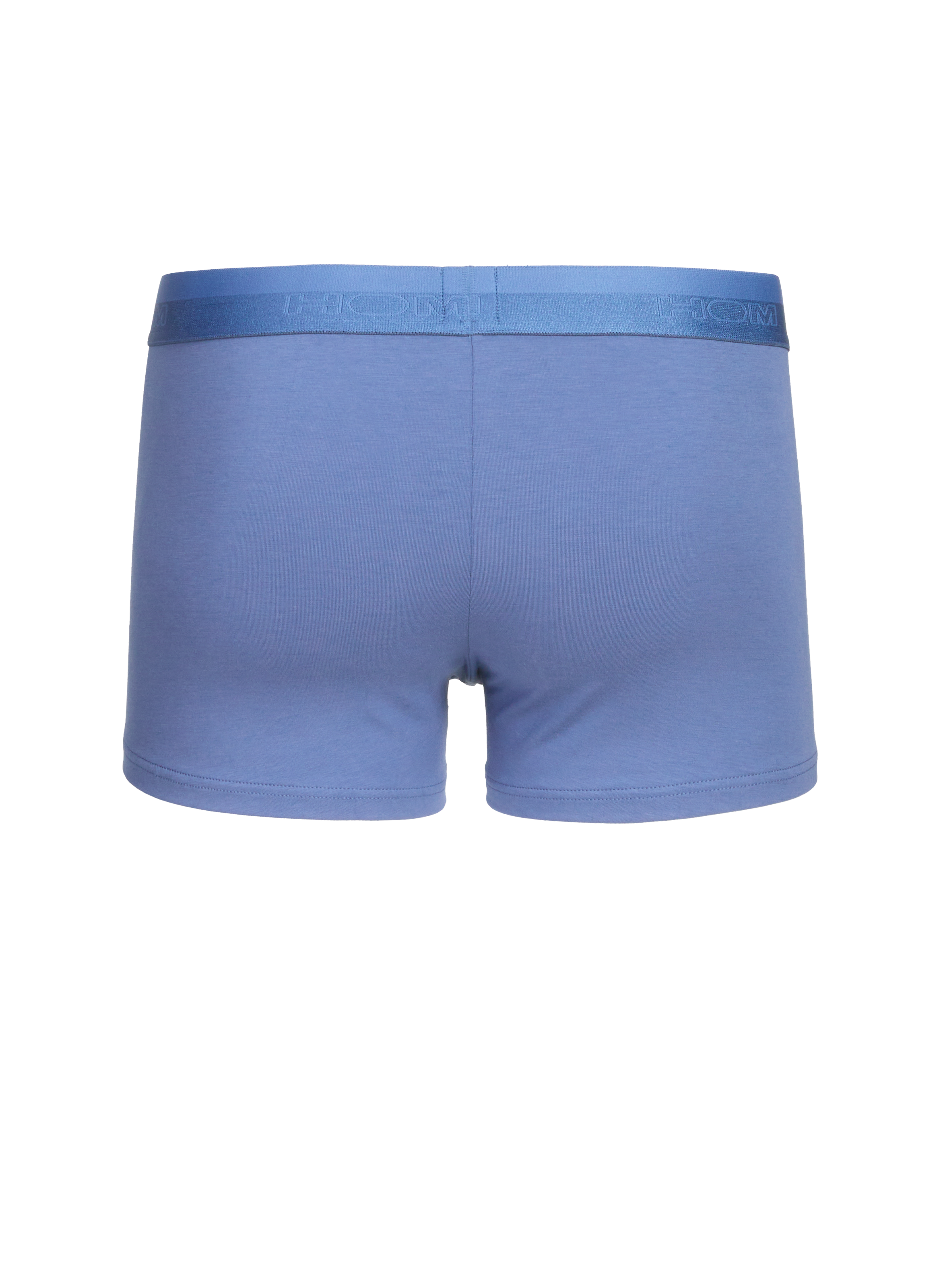 Boxer en coton mélangé HOM Bleu