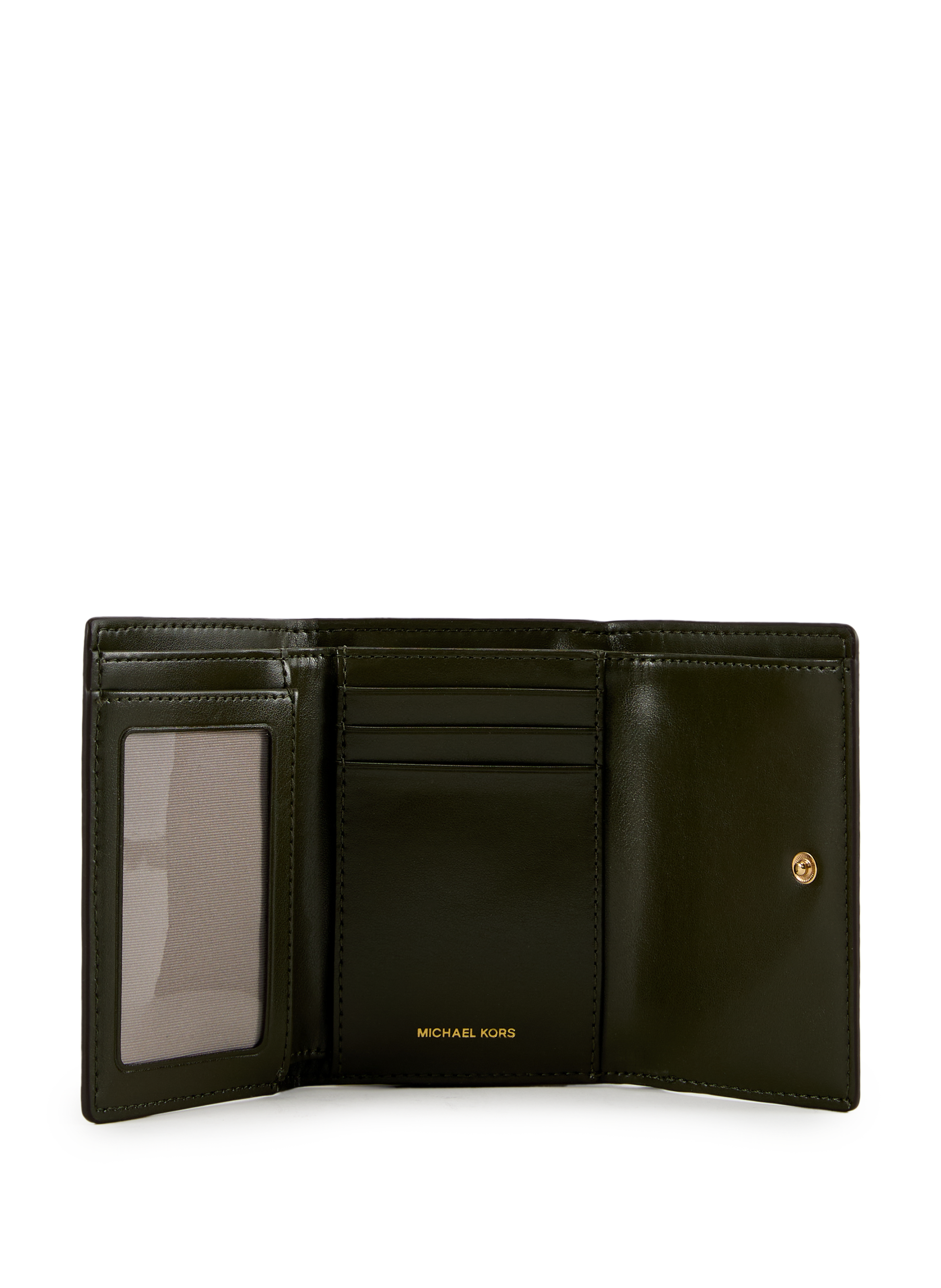 Portefeuille en cuir MICHAEL KORS Vert