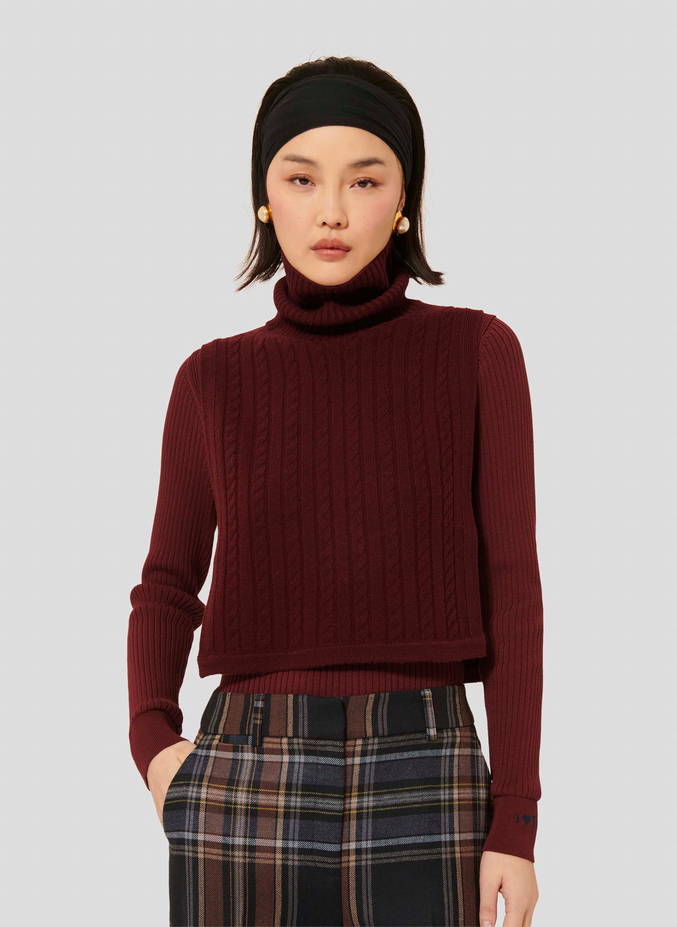 Col angele TARA JARMON Violet