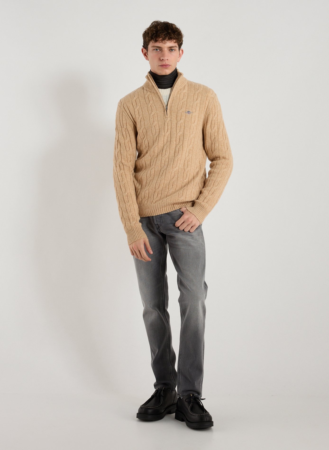Pull en laine GANT Beige