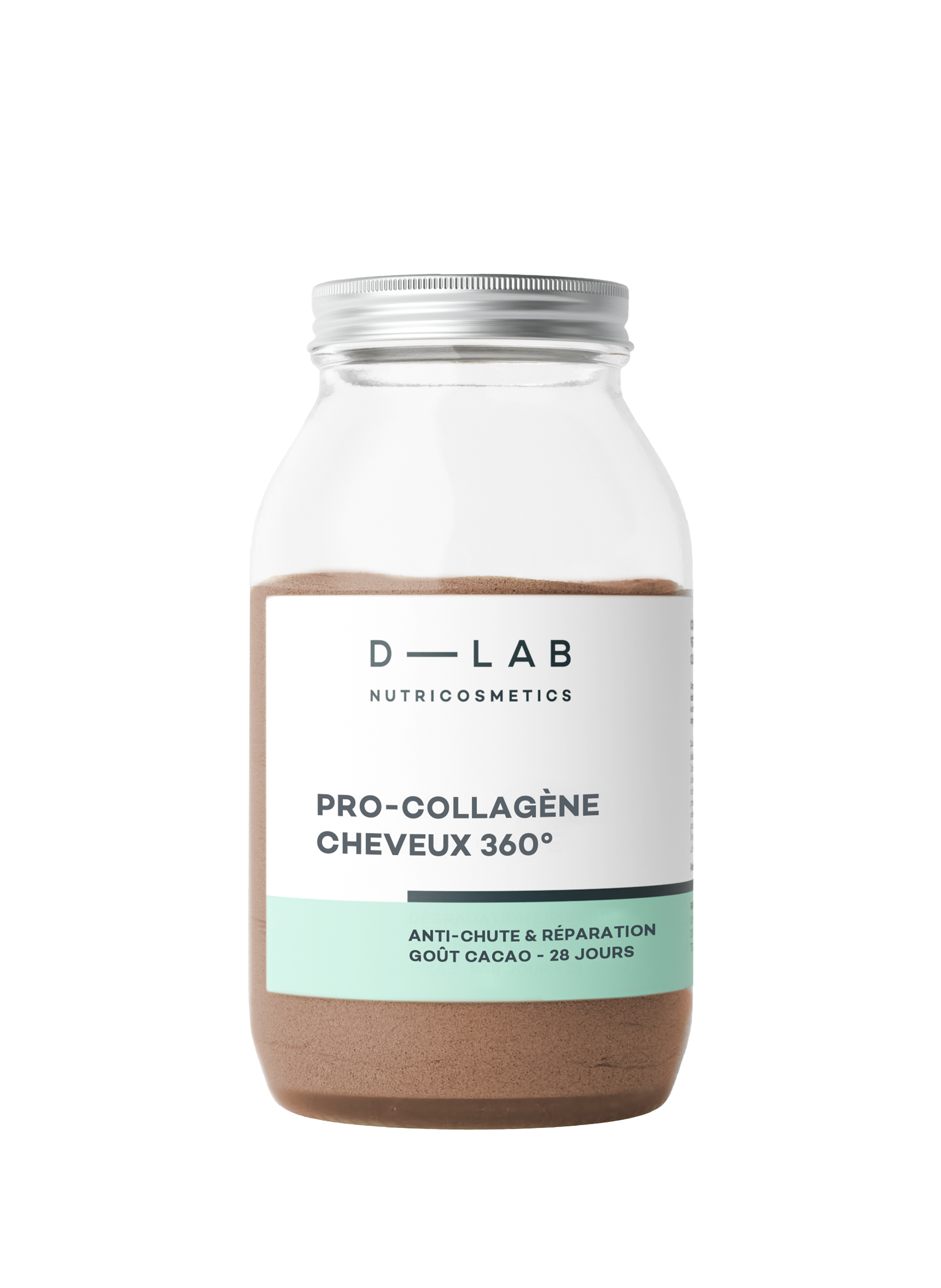 D-LAB NUTRICOSMETICS Pro Collagene Cheveux 360 - Cacao No color