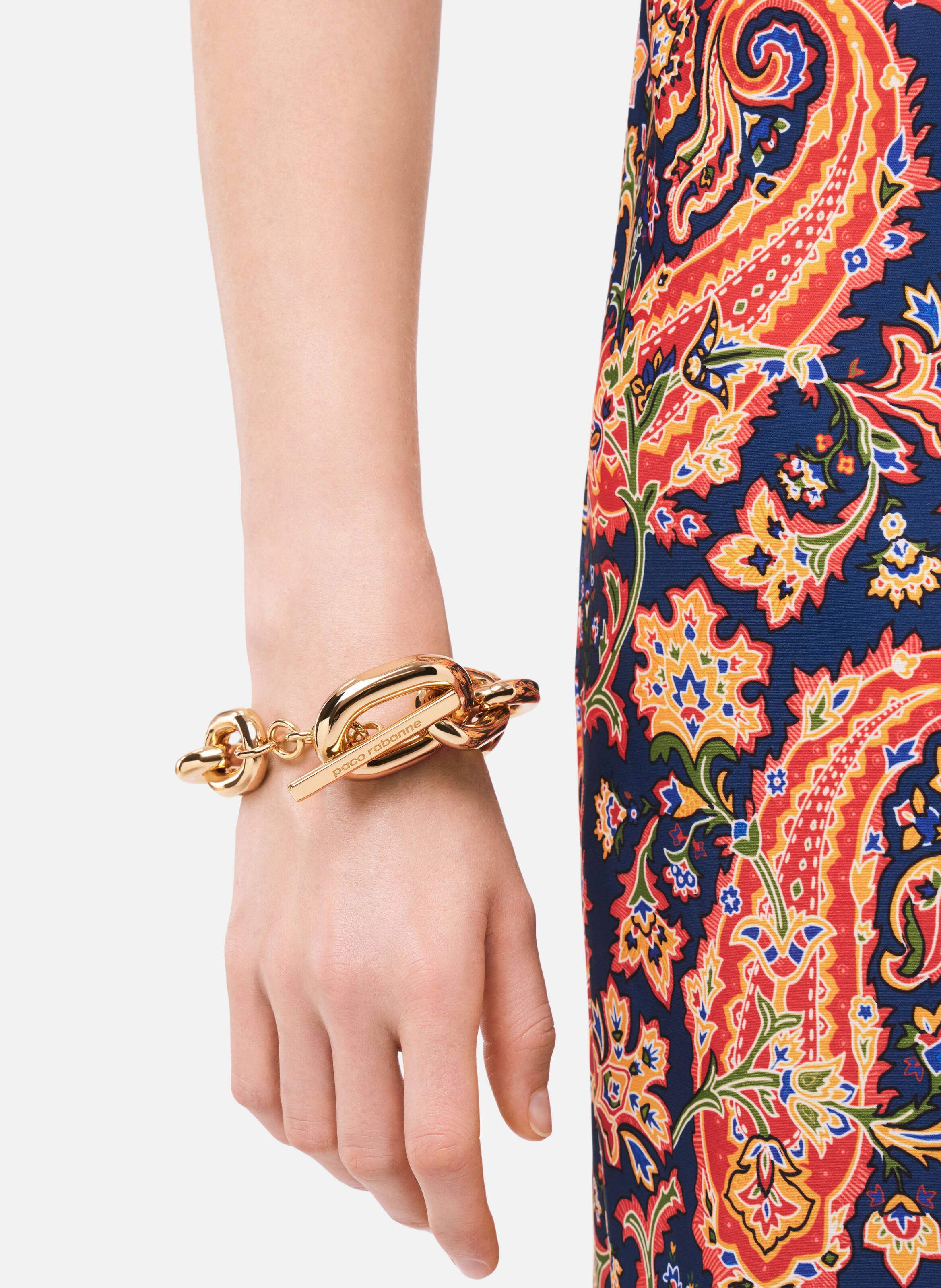 Bracelet xl link RABANNE Doré