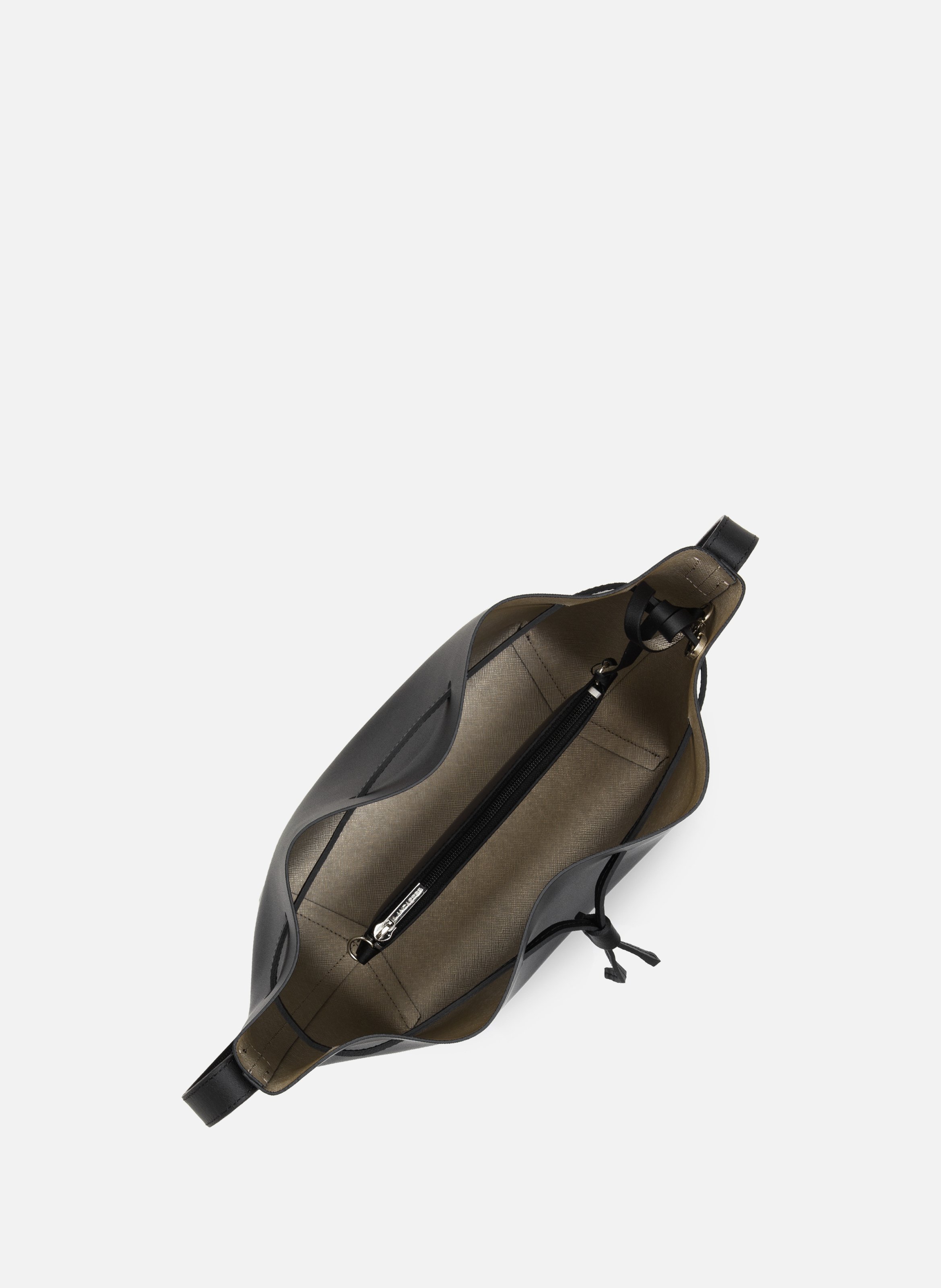 Large bucket bag - Pur & Element City LANCASTER Black