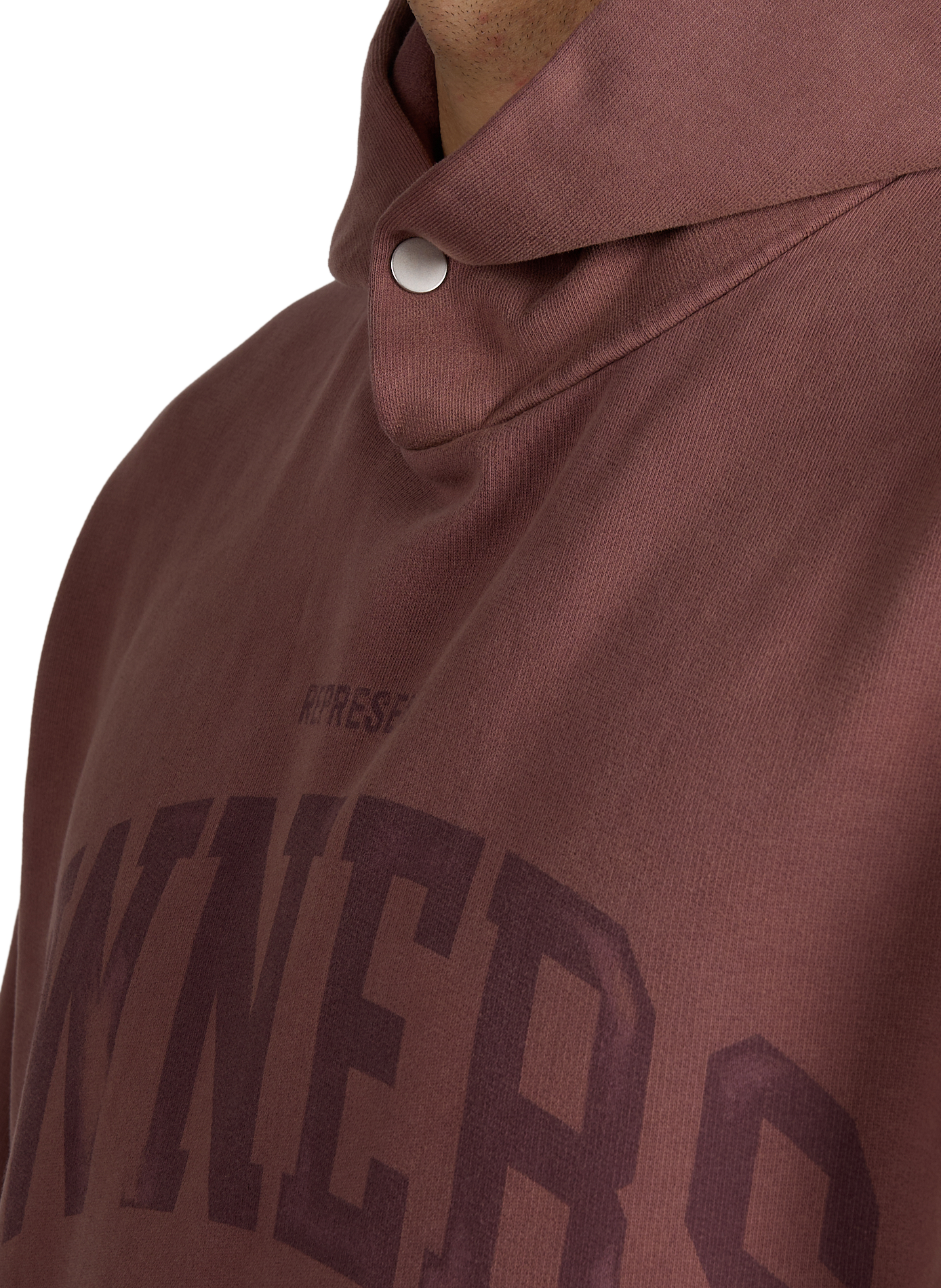 Cotton hoodie REPRESENT Pink