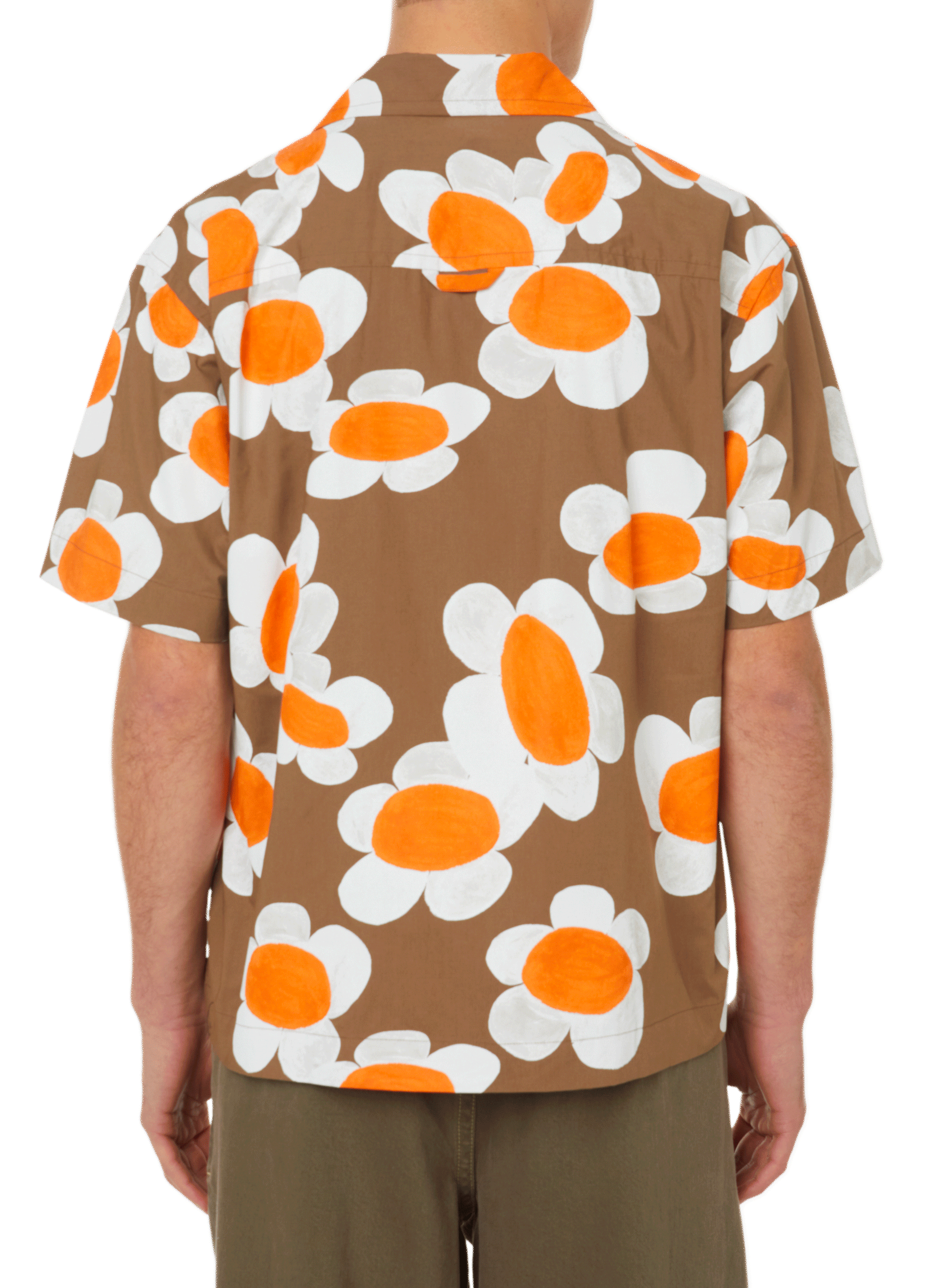 La Chemise Jean floral shirt JACQUEMUS Beige