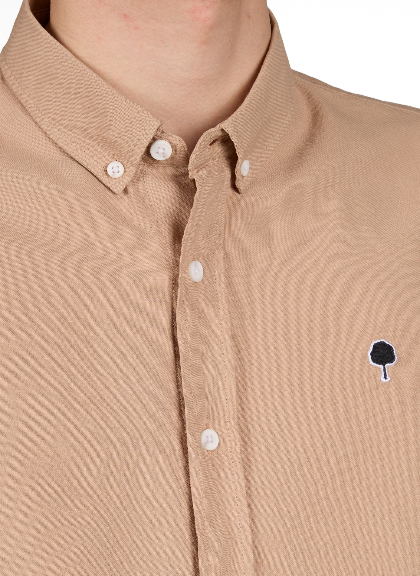 Chemise Ivoy en coton FAGUO Beige