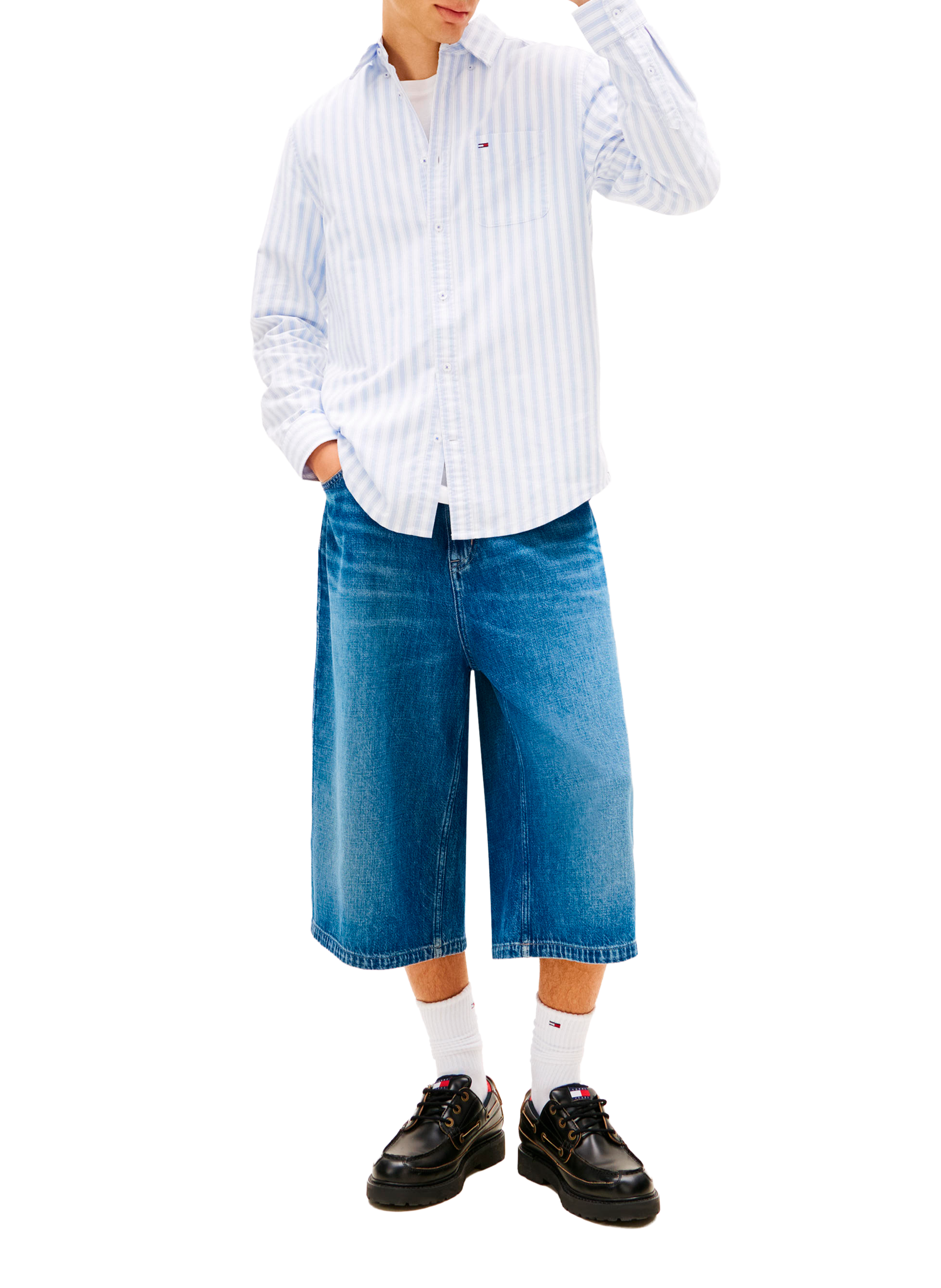 Striped cotton shirt TOMMY HILFIGER Multicolour