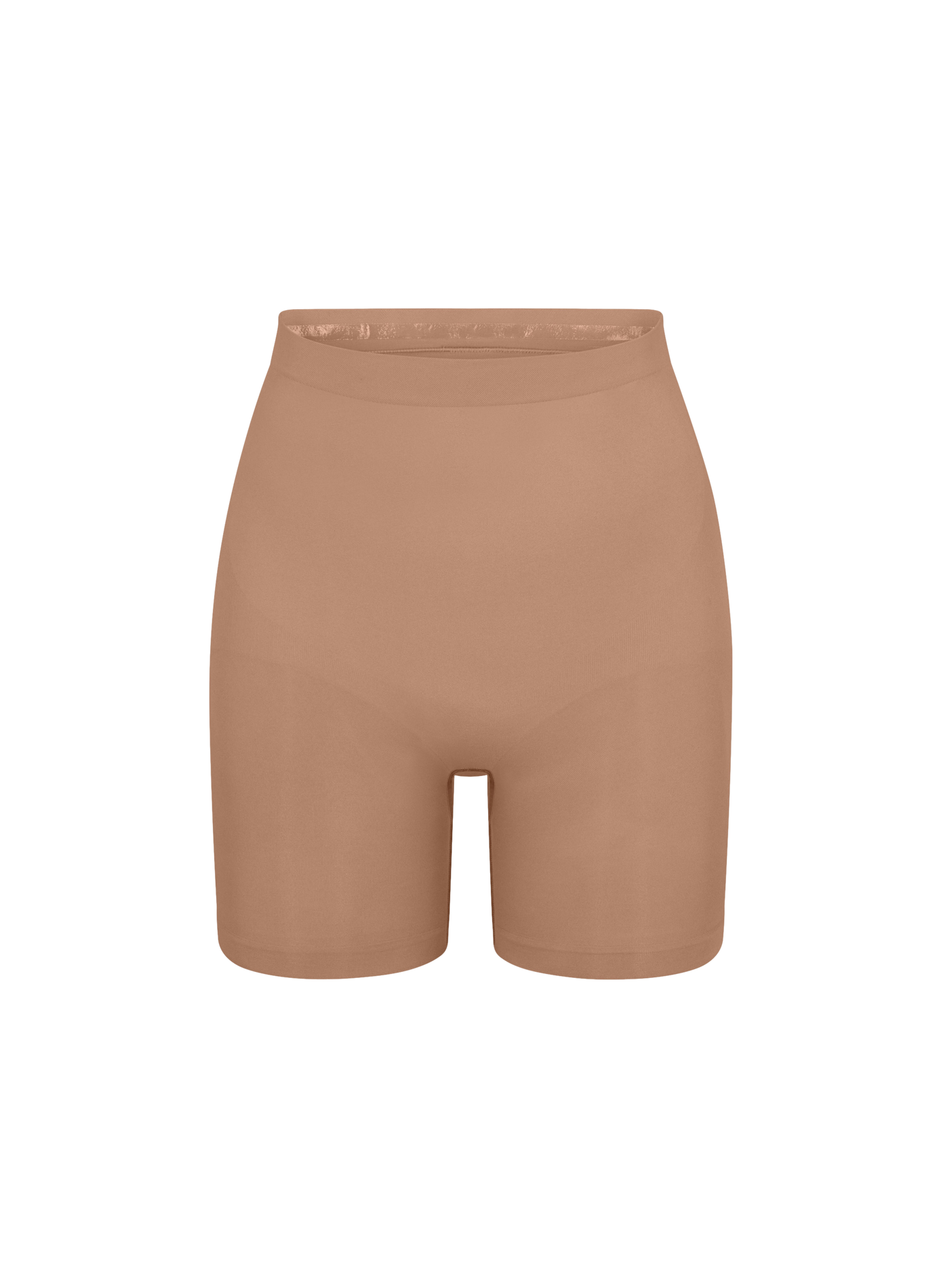 High-waisted sculpting shorts SKIMS Brown
