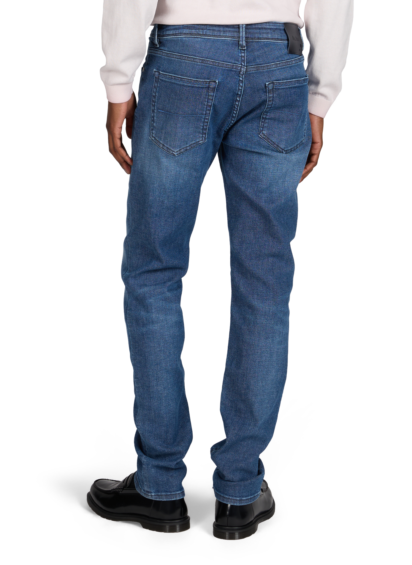 Rubens-Z slim jeans in blended cotton RE HASH Blue
