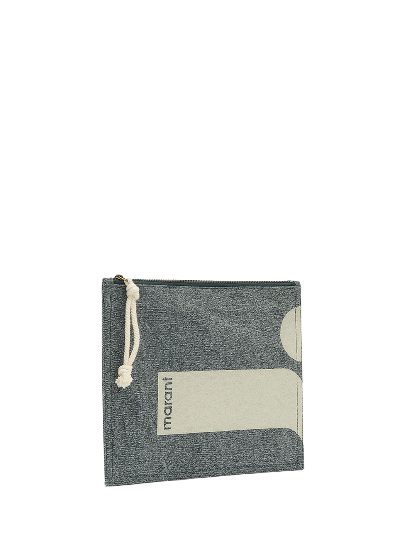 Netia cotton clutch ISABEL MARANT Black