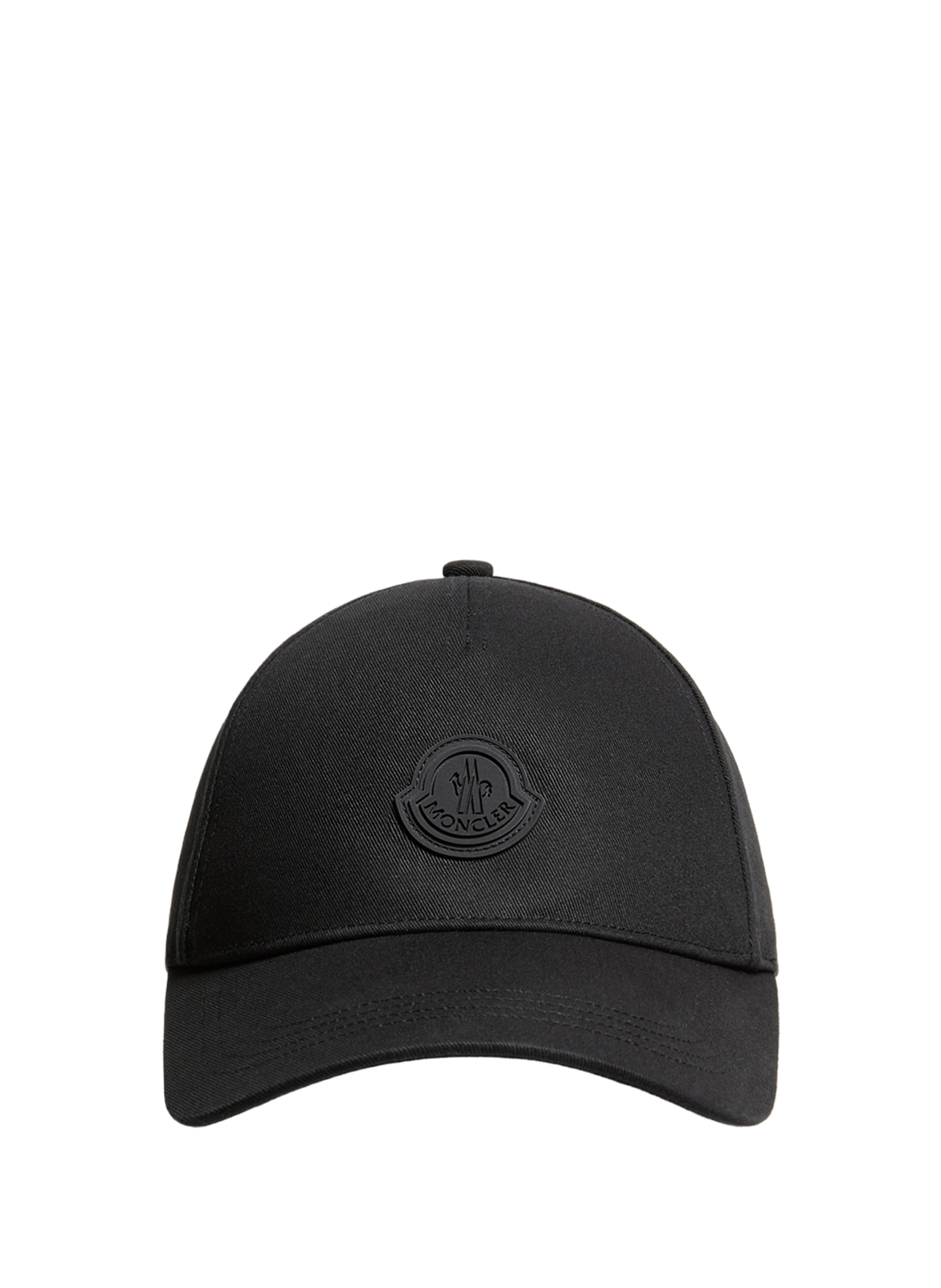 Baseballpet van katoen MONCLER Zwart