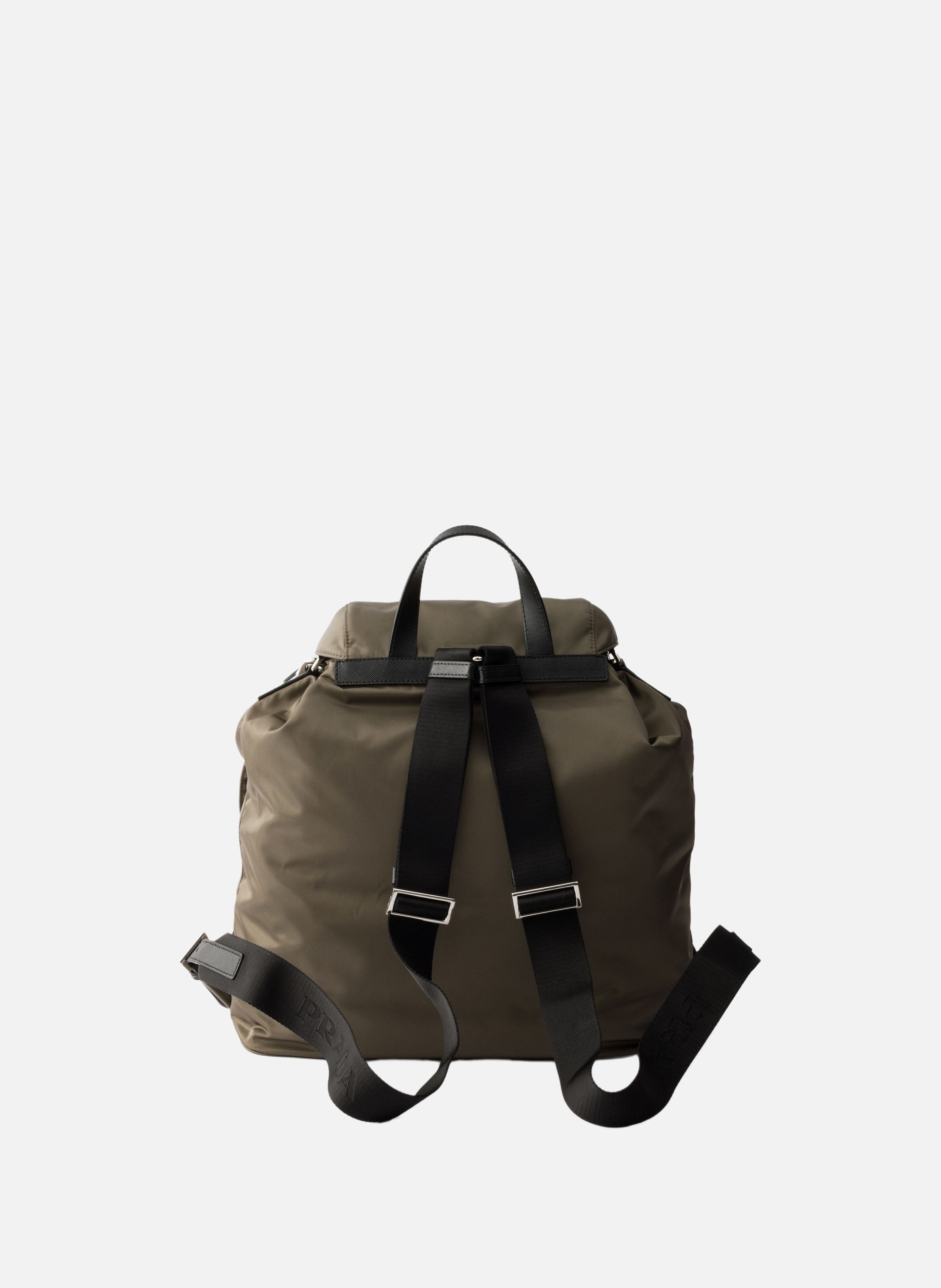 Sac à dos en re-nylon PRADA Gris