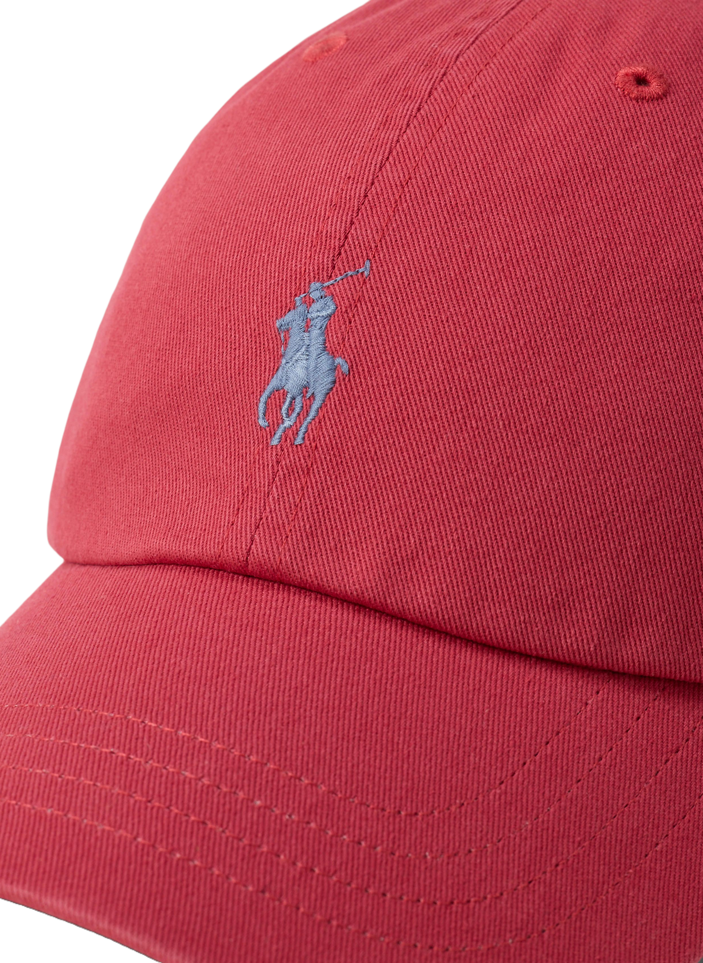 Cotton Logo Baseball Cap POLO RALPH LAUREN Red