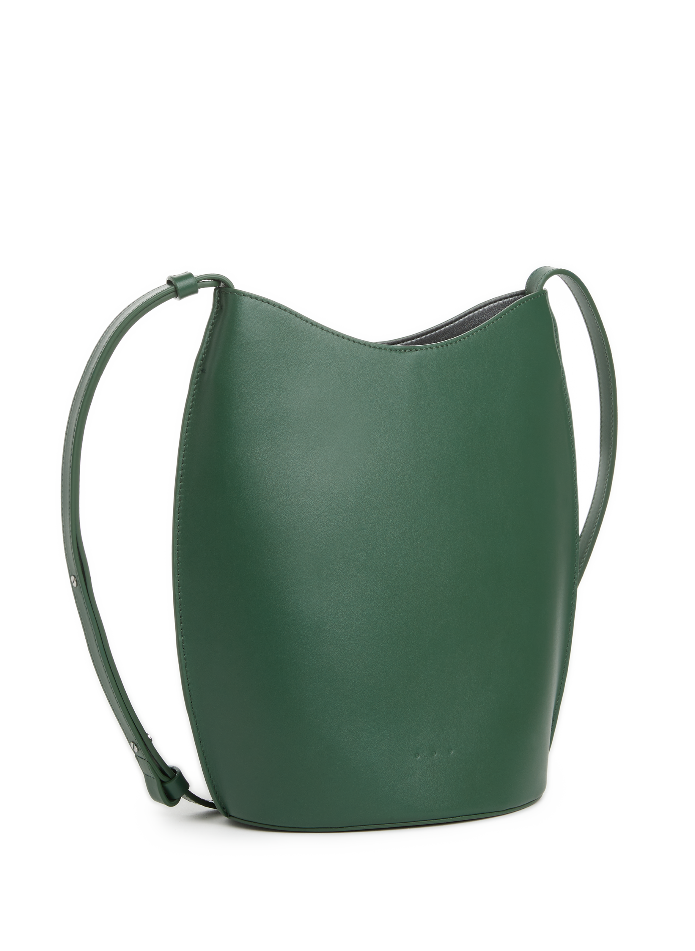 Sac Ovale leather bag AESTHER EKME Green