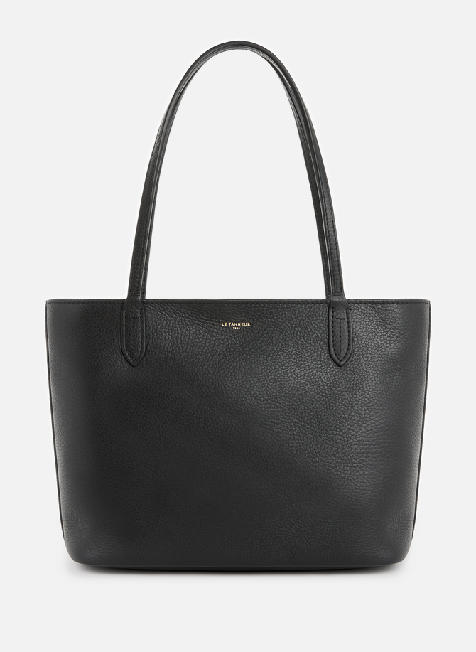 Louise small model shopping bag in leather LE TANNEUR