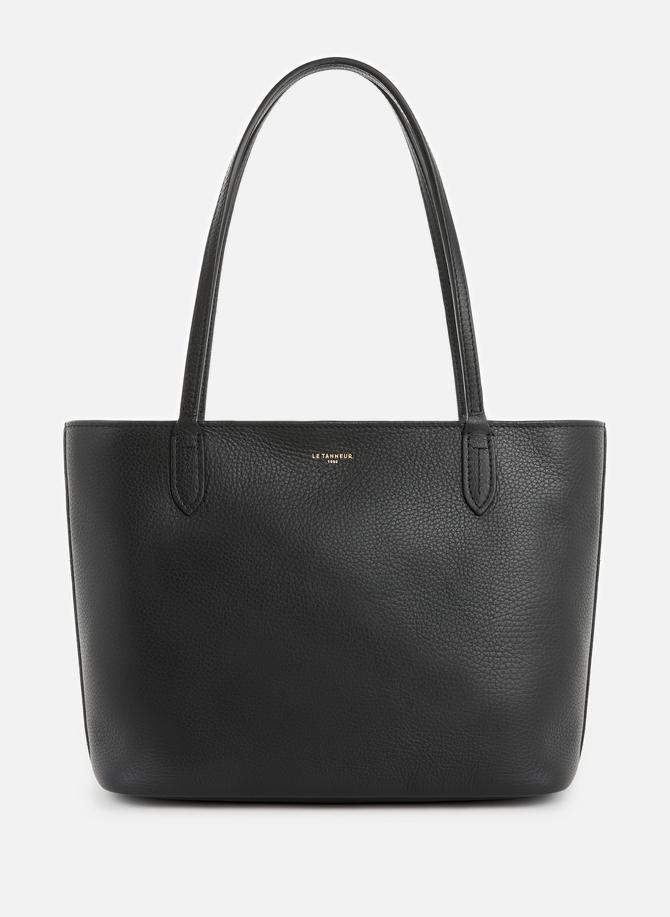 Louise small leather tote bag LE TANNEUR