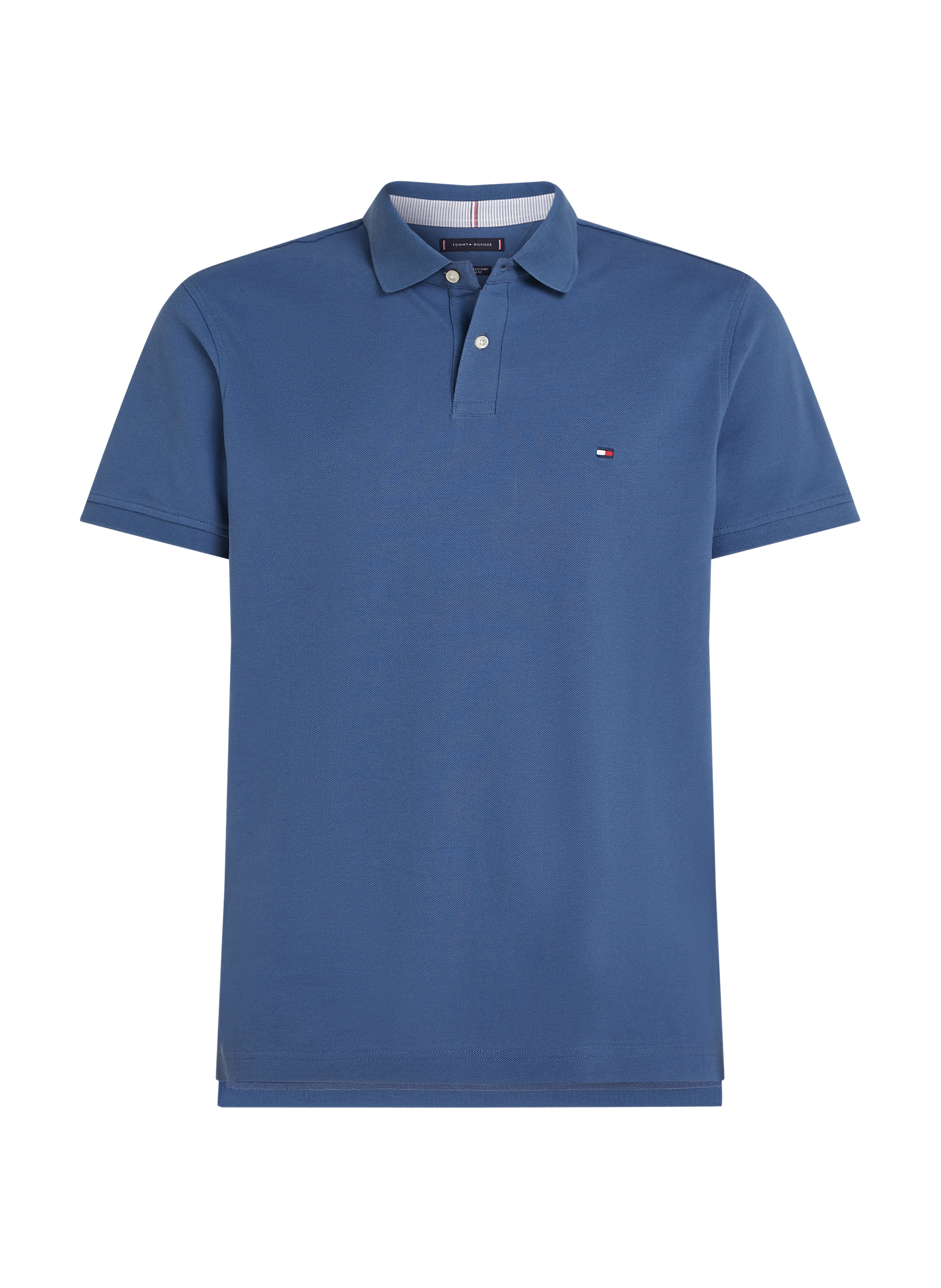 Organic cotton polo shirt TOMMY HILFIGER Blue
