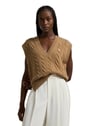 Pull sans manches | Beige by POLO RALPH LAUREN POLO RALPH LAUREN Pull sans manches | Beige