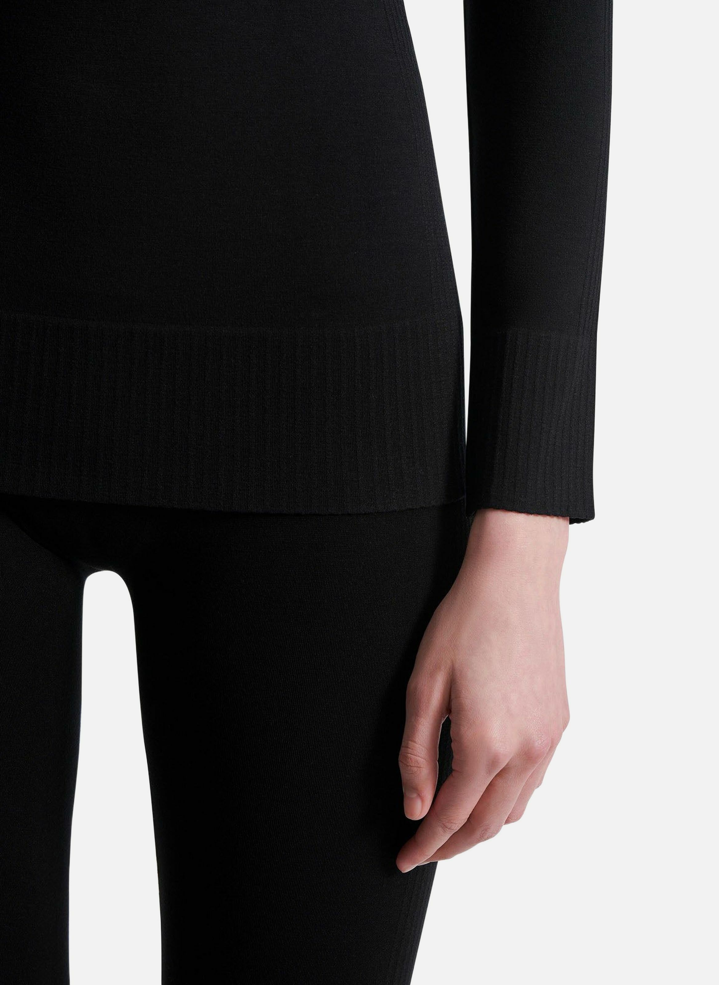 Sous pull troop col rond coupe regular FUSALP Noir