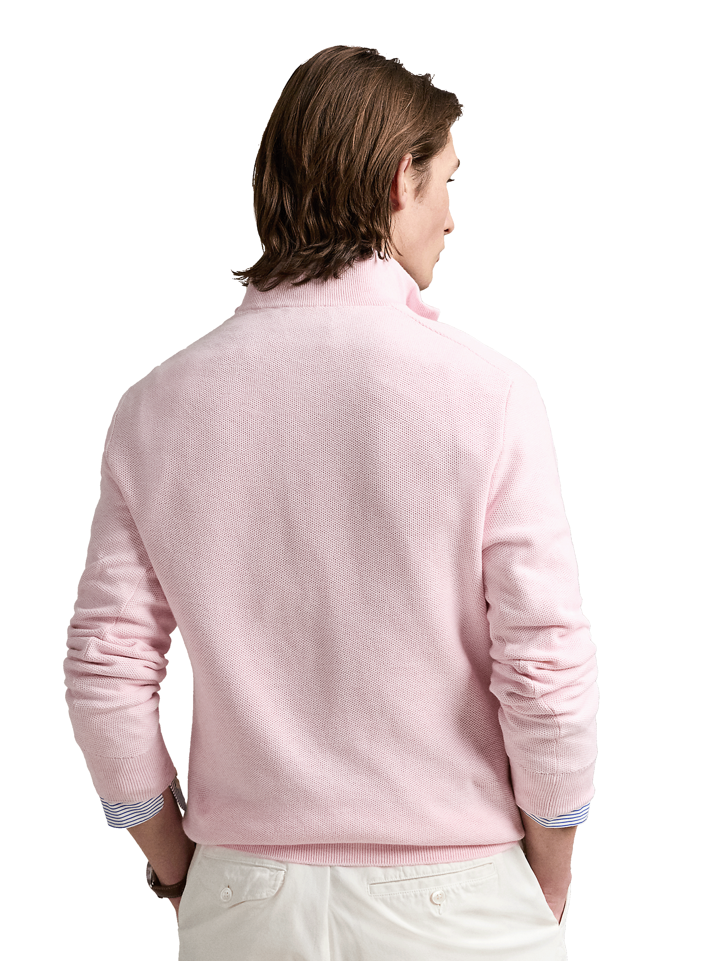 Cotton high-neck jumper POLO RALPH LAUREN Pink