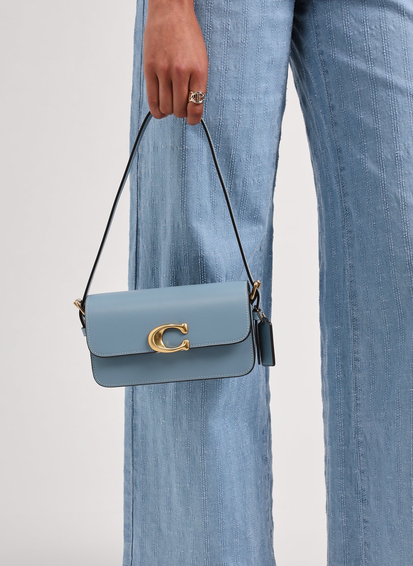 Sac à main Zoé  COACH Bleu