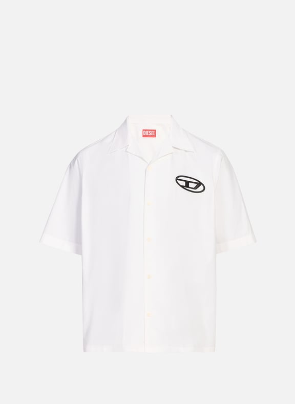 Short-sleeve shirt S-Mac-C White by DIESEL DIESEL Short-sleeve shirt S-Mac-C White