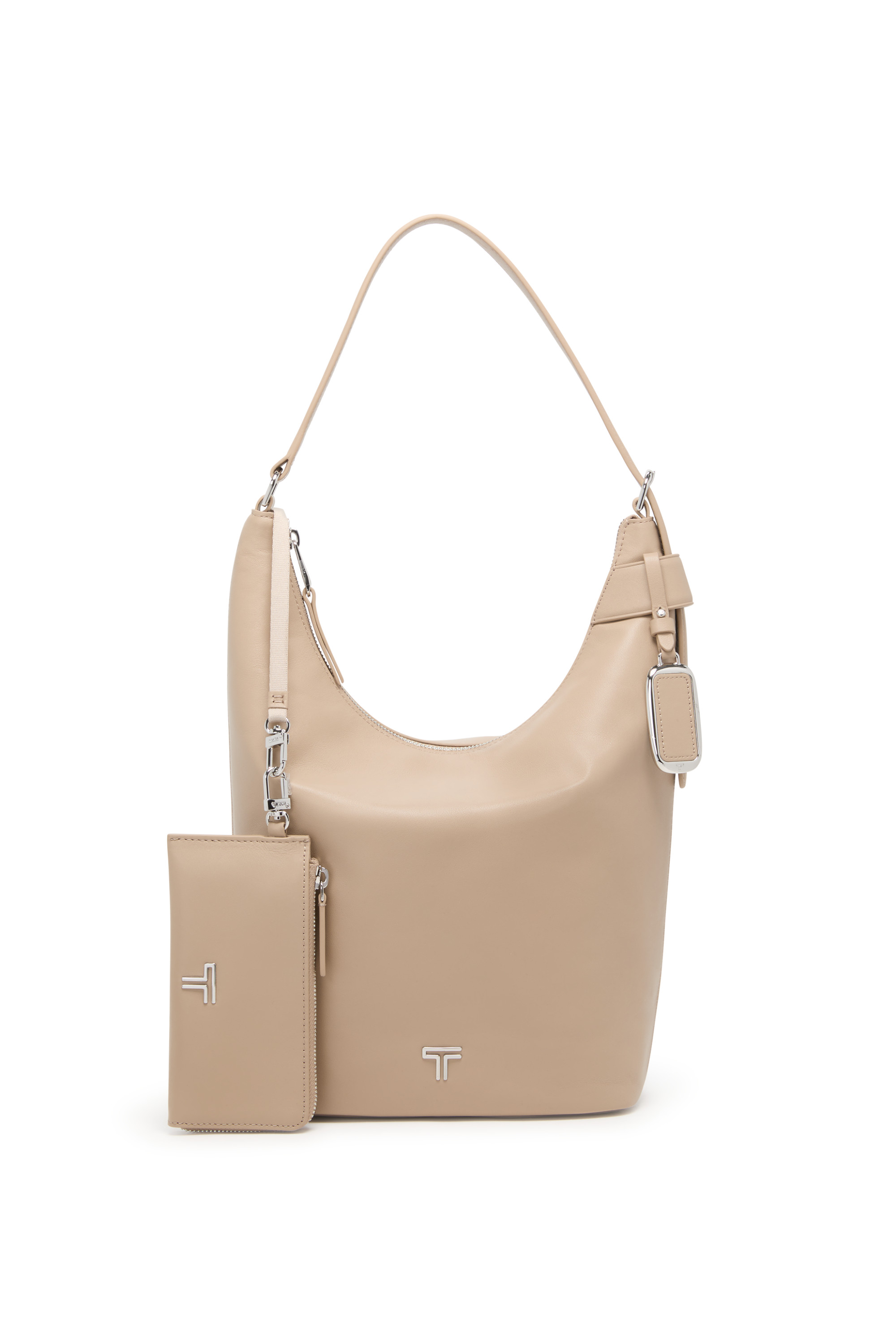 Voyageur hobo bag taille s TUMI Beige